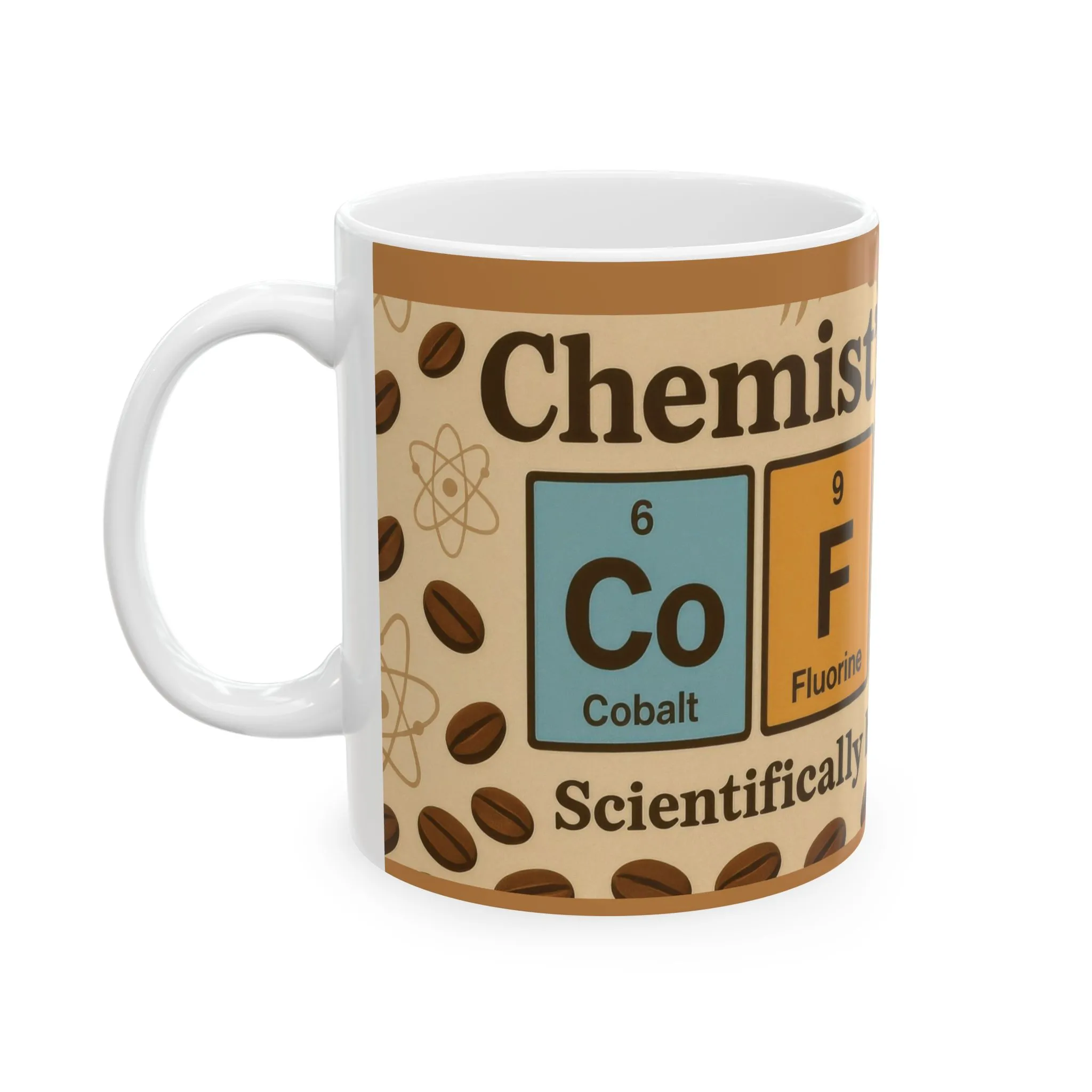 Chemist’s Choice Coffee Mug, Funny Periodic Table Gift for Science Lovers, Caffeine Addict Mug, Nerdy Science Coffee Cup, Geek Gift Idea - Image 4