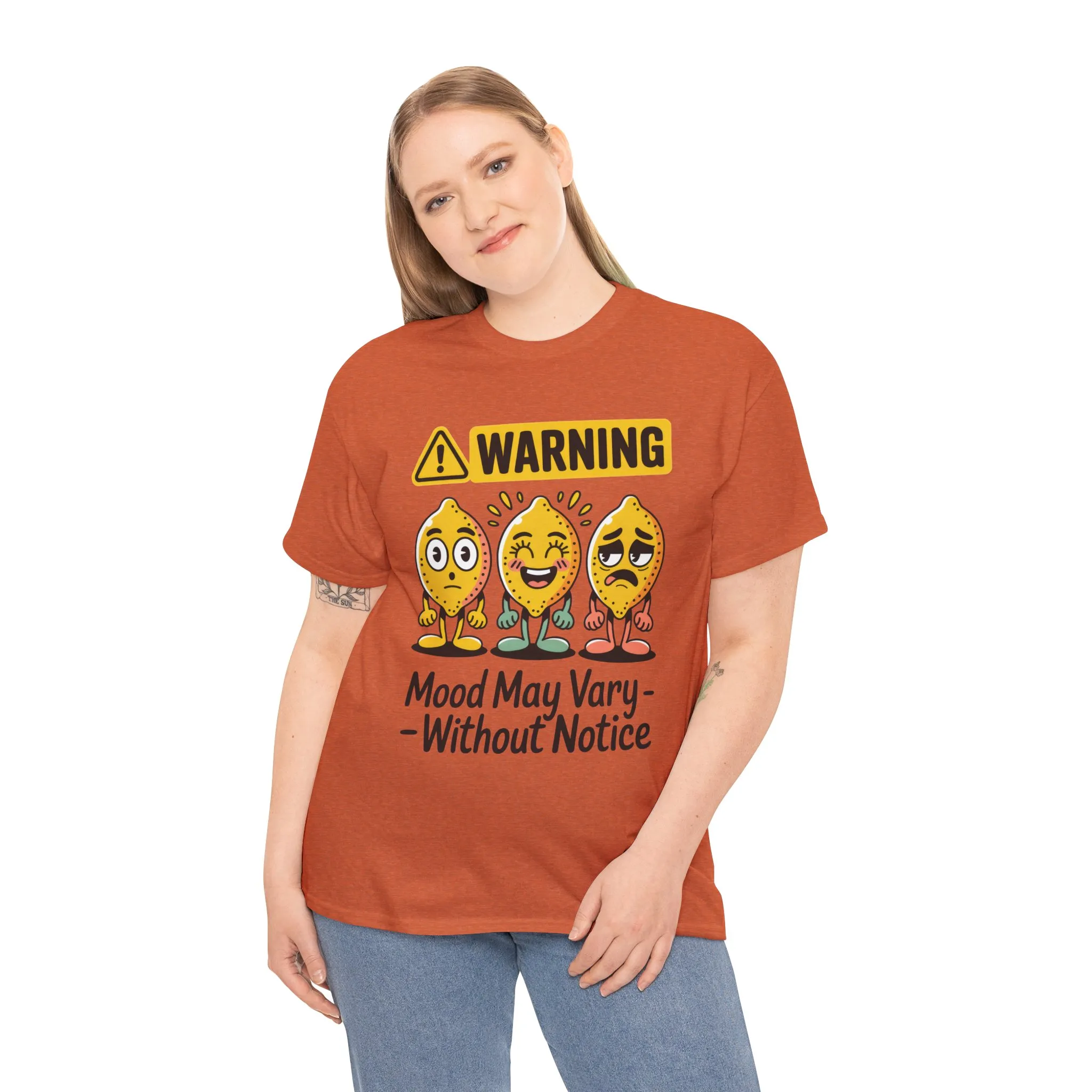 Mood Swing Women's T-shirt, Humorous Mood Warning Tee, Funny Cotton T-Shirt, Unisex Graphic Tee, Casual Wear, Gift for Friends - Image 2