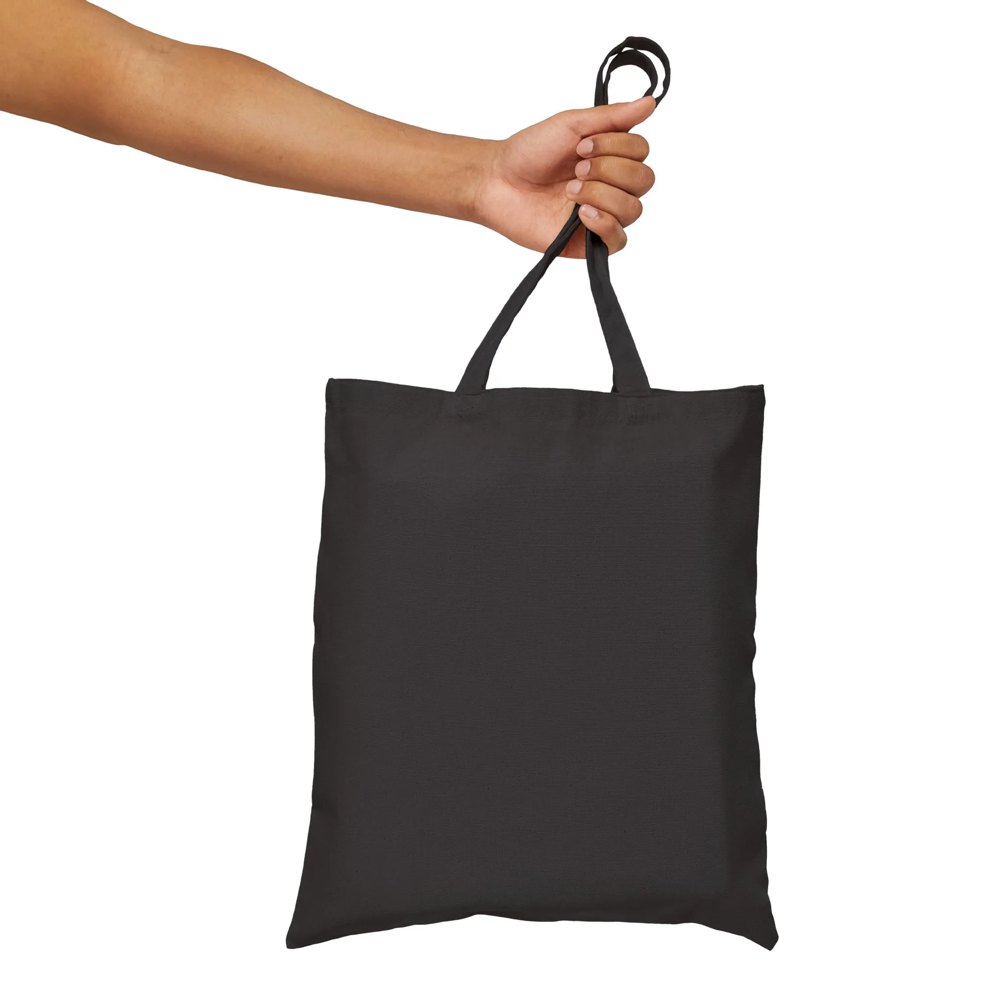 Bloom Quietly, Shine Boldly Tote Bag, Eco-Friendly Grocery Tote, Reusable Market Bag, Floral Patterned Canvas Bag, Gift Idea - Image 5