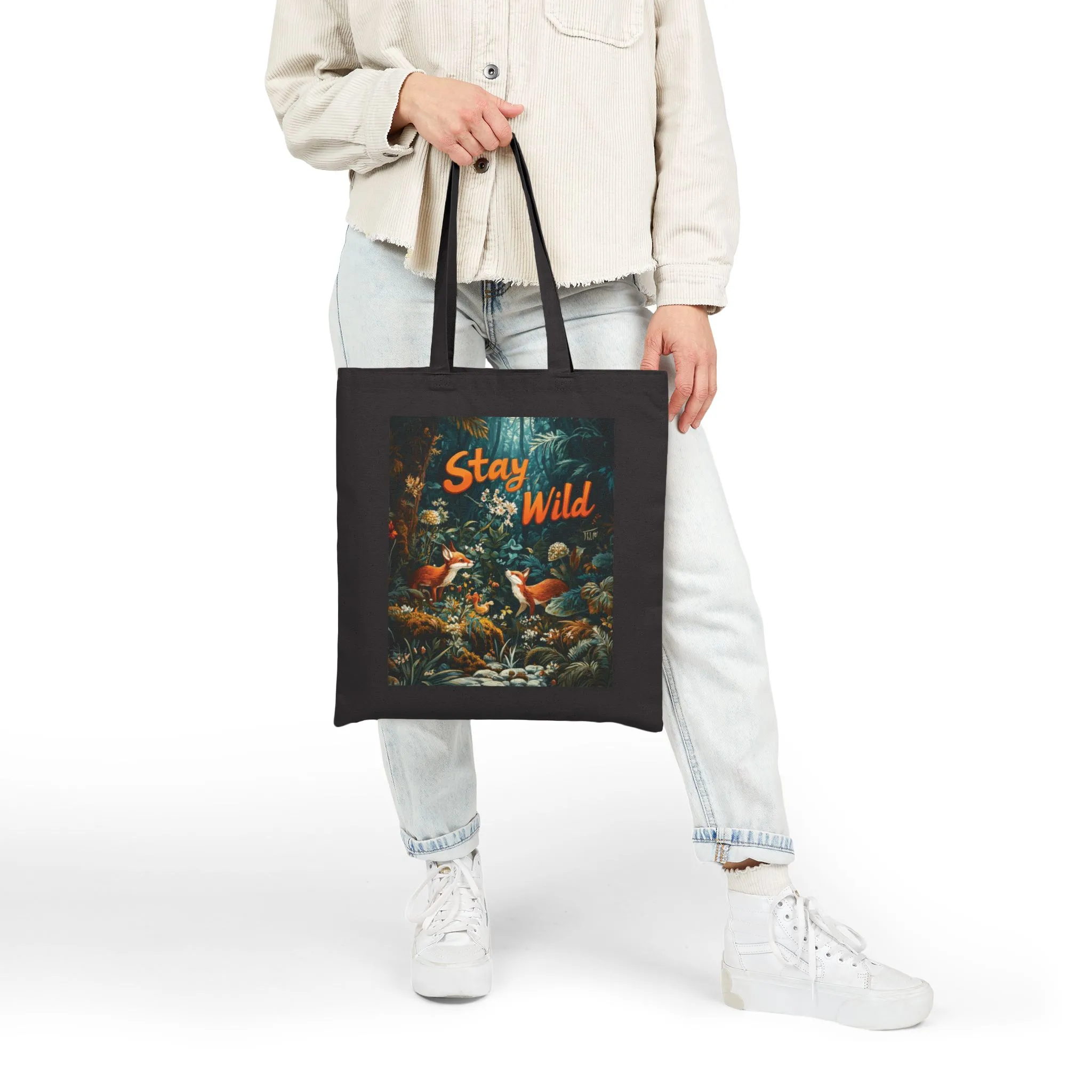Stay Wild Tote Bag, Eco-Friendly Bag, Trendy Shopper, Nature Lover Gift, Summer Tote, Sustainable Fashion - Image 10