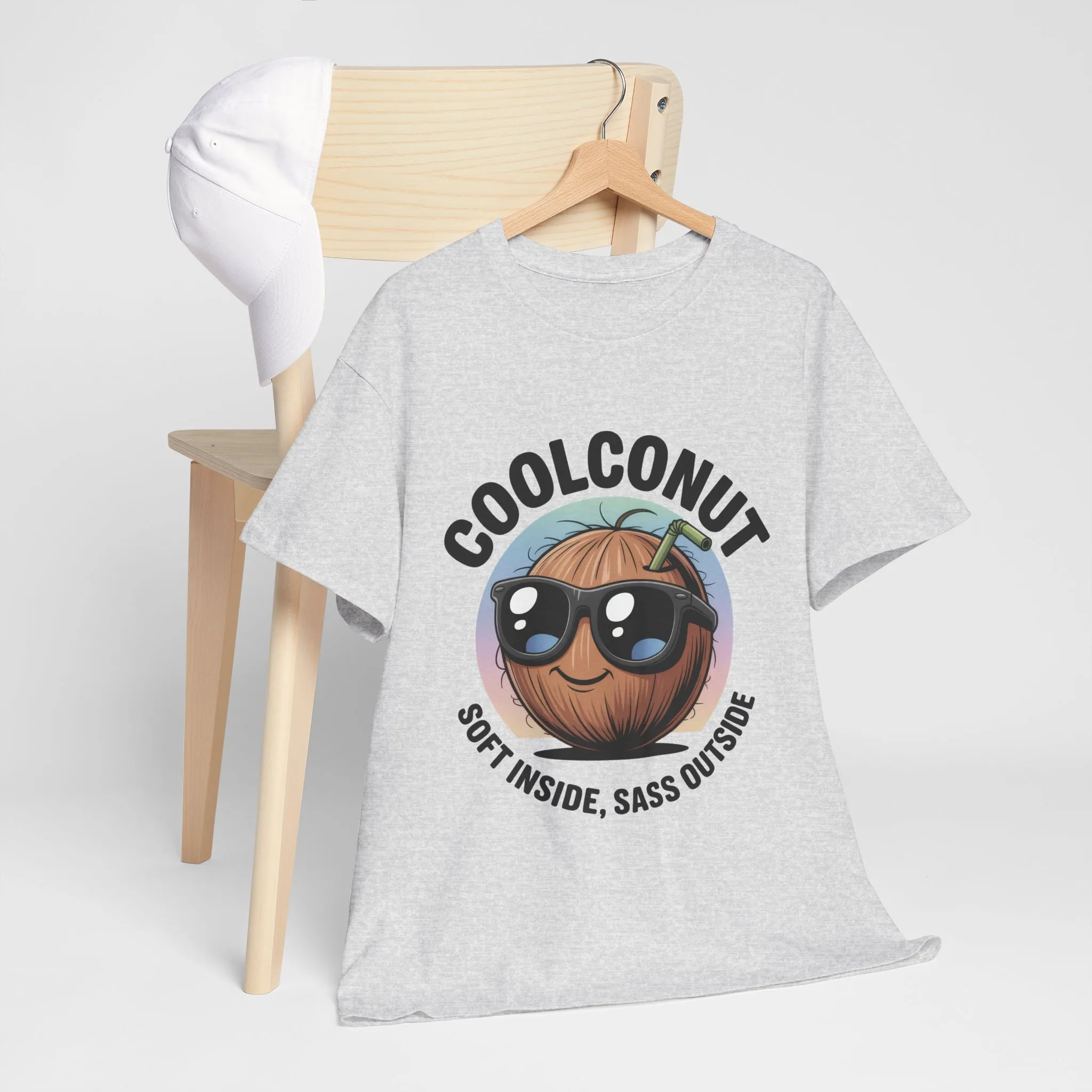Coolconut Graphic Men's Tee, Soft Inside Sass Outside, Men's T-Shirt for Beach Lovers, Men's Fun Gift, Summer Vibes, Humor Apparel - Image 31