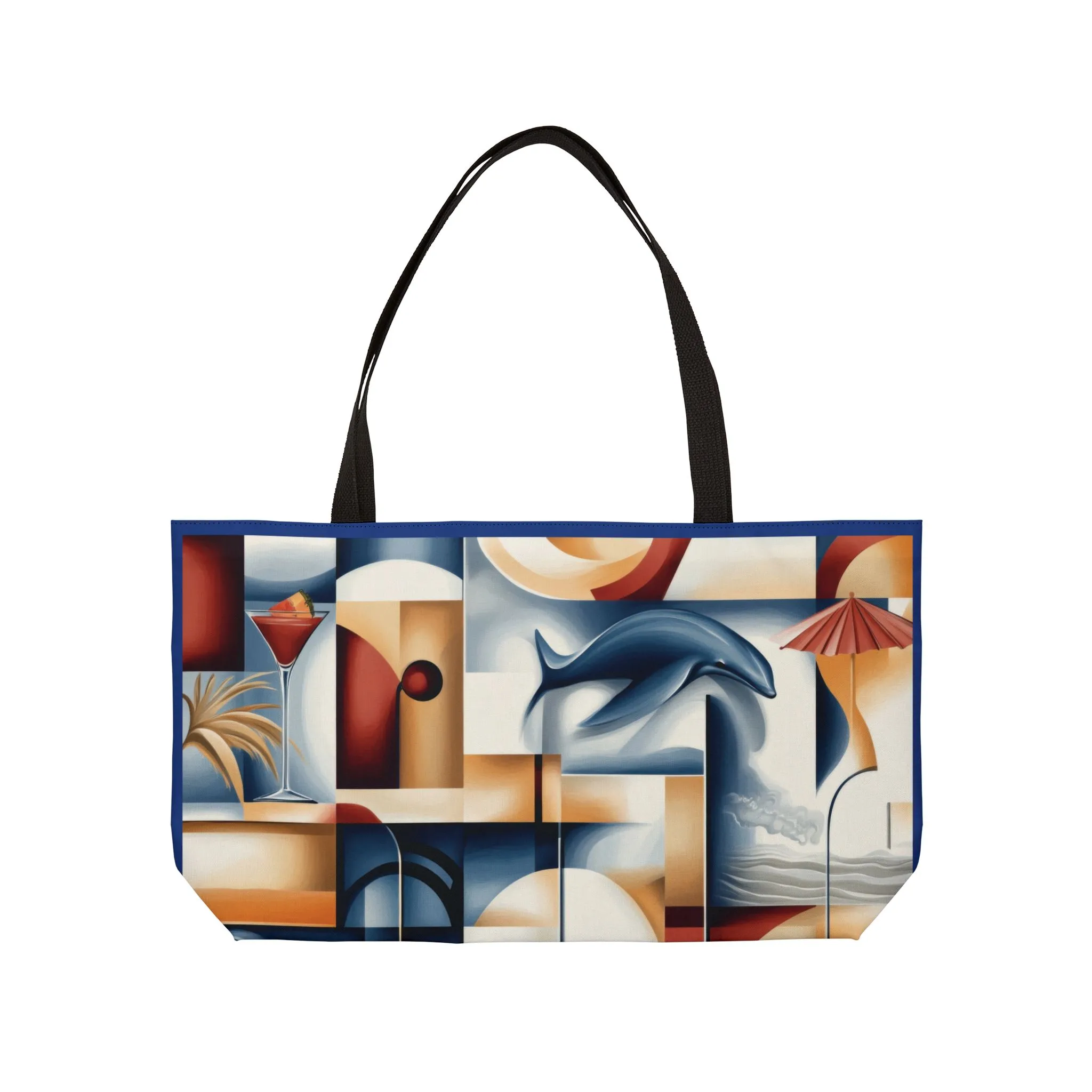 Stylish Weekender Tote Bag, Perfect for Travel, Beach Days, Gym, Shopping, Versatile Handbag - Image 2