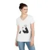 Cat Lover's V-Neck T-Shirt - Cute Graphic Tee for Pet Owners, Gifts for Cat Lovers, Animal Lover Apparel, Valentine's Day, Cat Love
