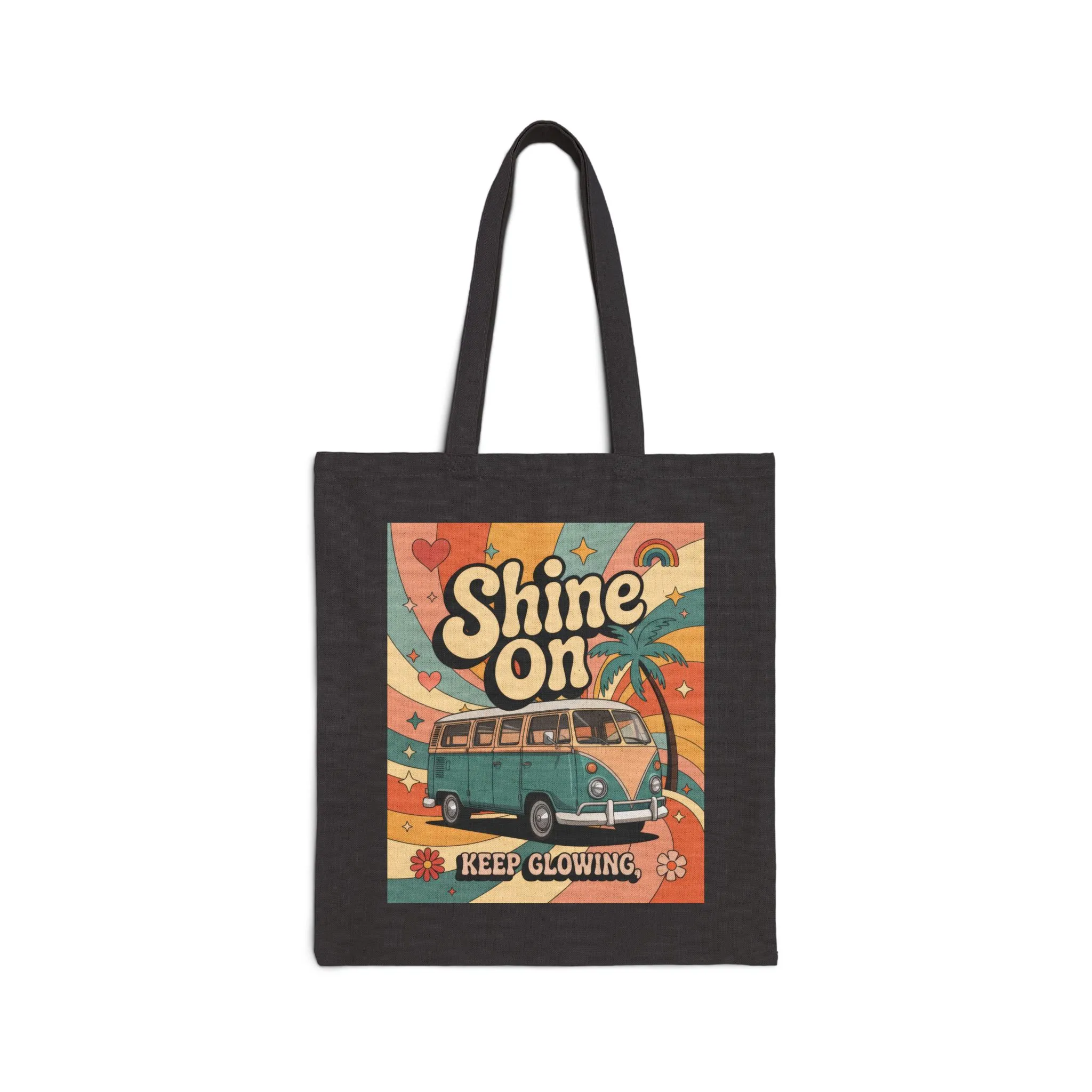 Retro Sunshine Tote Bag, Eco-Friendly Shopper, Beach Bag, Gift for Him/Her, Festival Carryall, Summer Vibes - Image 7