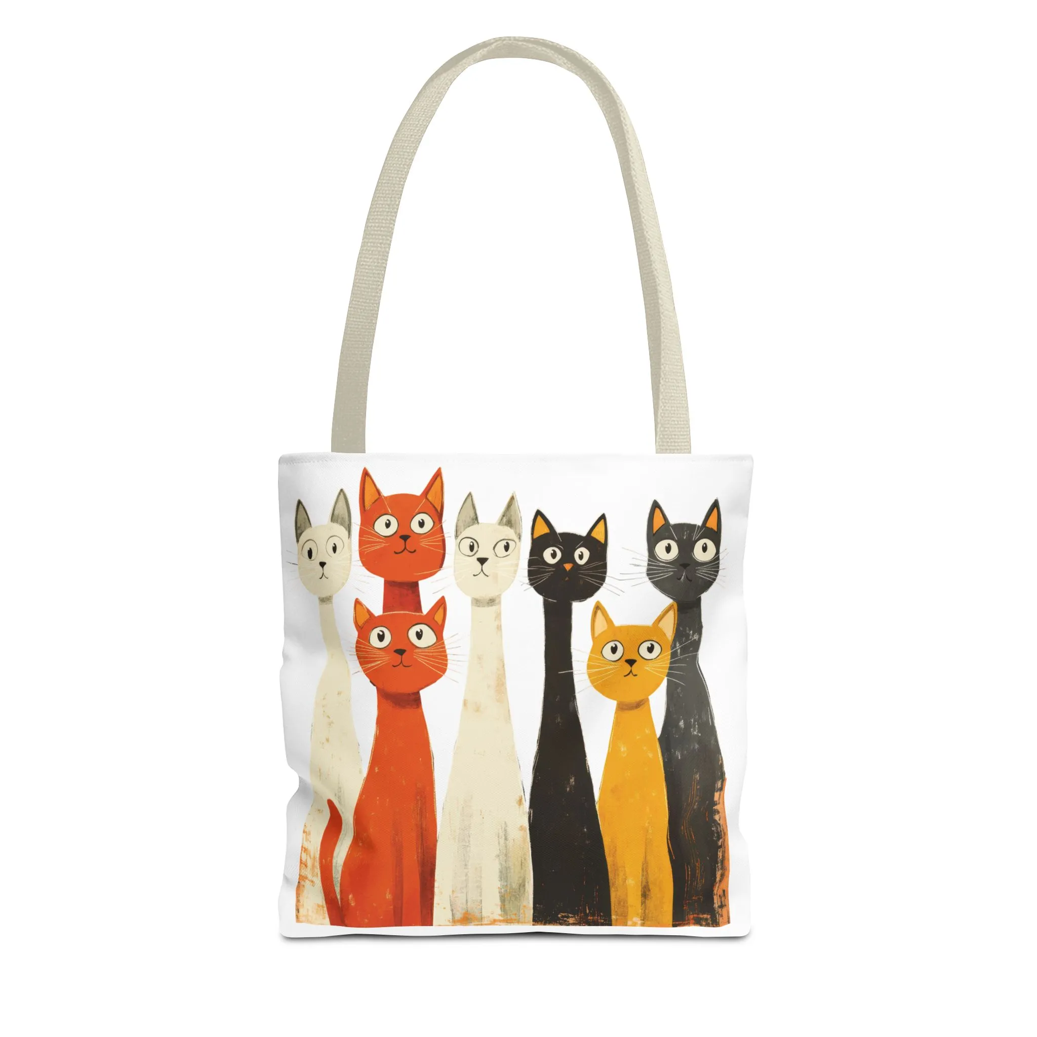 Playful Cat Design Tote Bag – Perfect for Animal Lovers - Image 37
