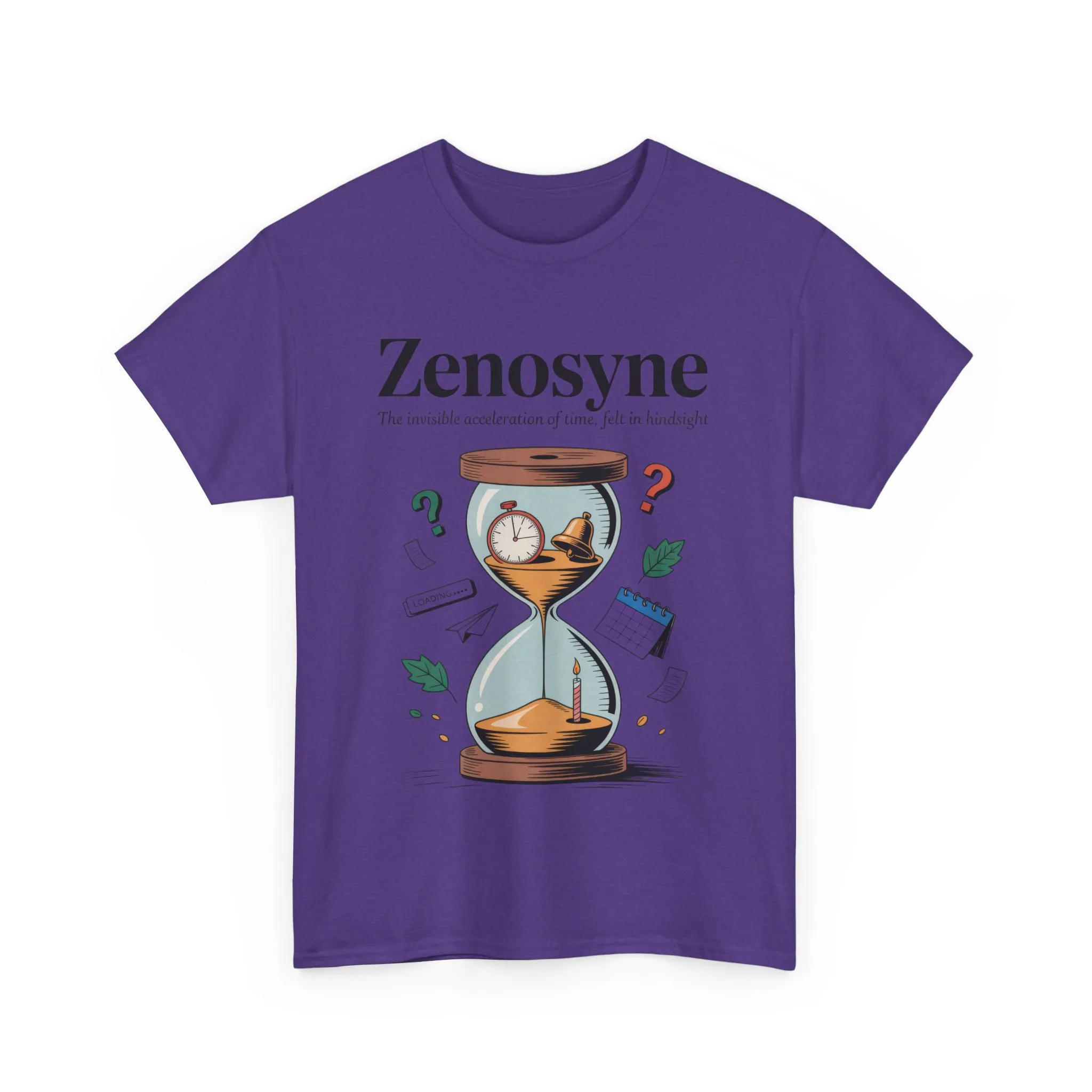 Zenosyne Unisex Heavy Cotton Tee, Aesthetic Word Tee, existential tee, Emotional Word Tee, Moody Graphic Tee, Philosophical Tee - Image 25