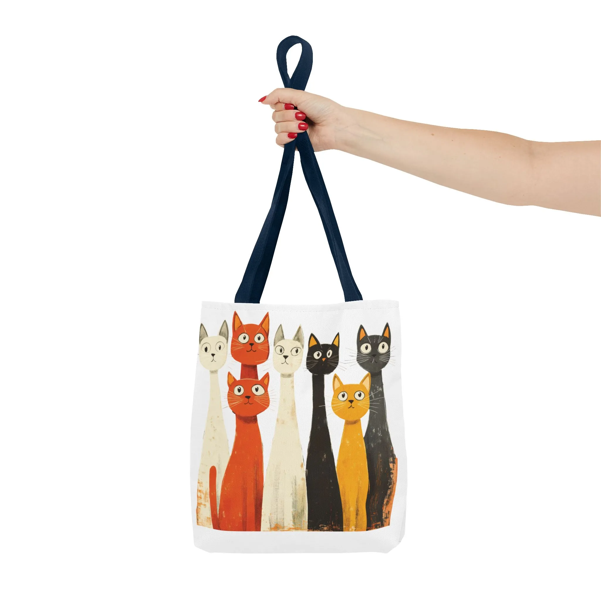 Playful Cat Design Tote Bag – Perfect for Animal Lovers - Image 52