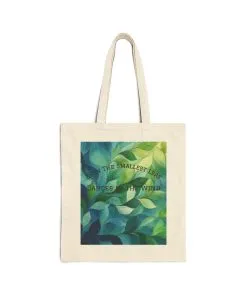 Nature-Inspired Canvas Tote Bag with Inspirational Quote, Eco-Friendly Shopping Bag, Greenery Art Tote, Gift for Nature Lovers, [...]