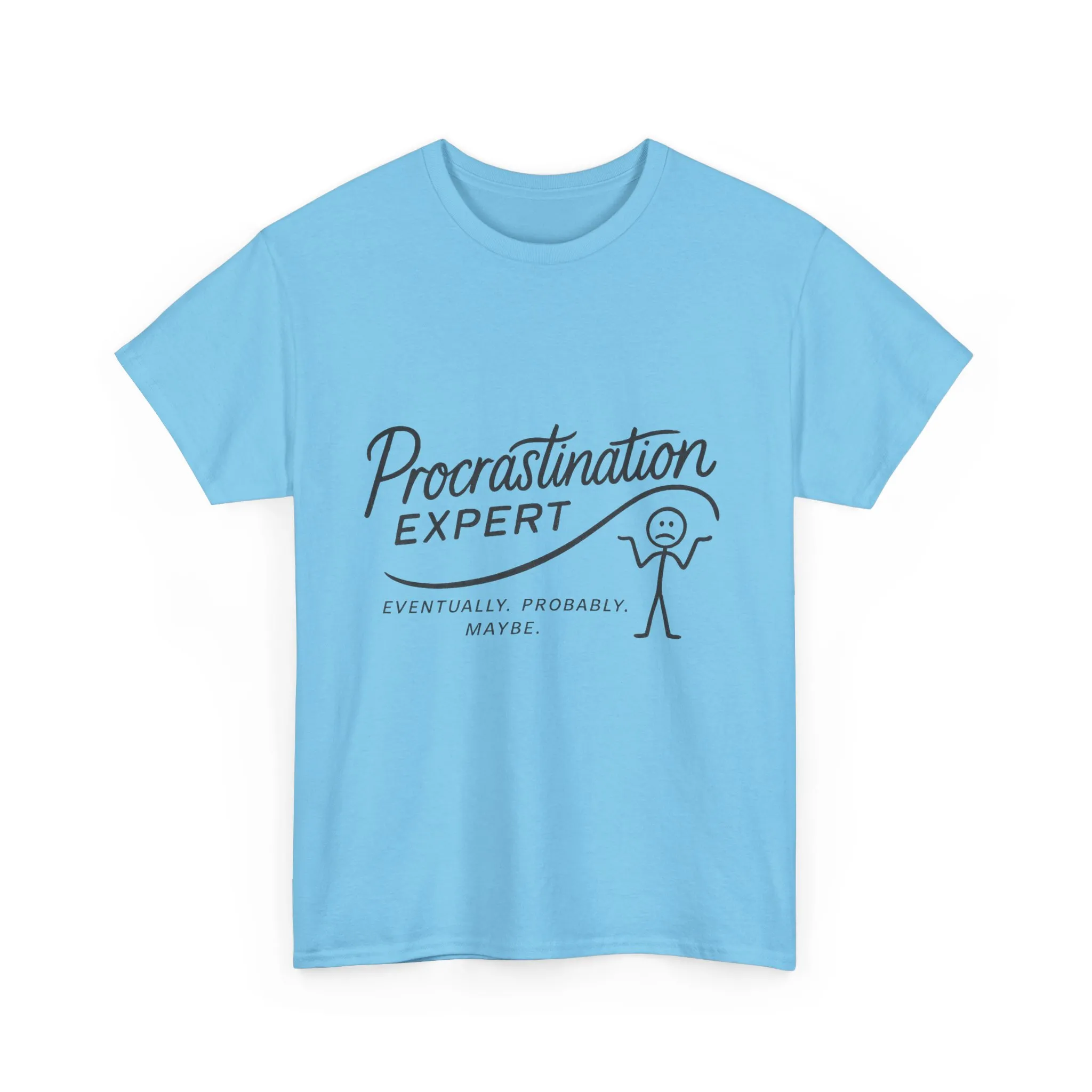 Procrastination Expert Men's Tee, Funny Shirt for Slackers, Gift for Students, Men's Comfortable Casual Wear, Laughs for Every Occasion - Image 26