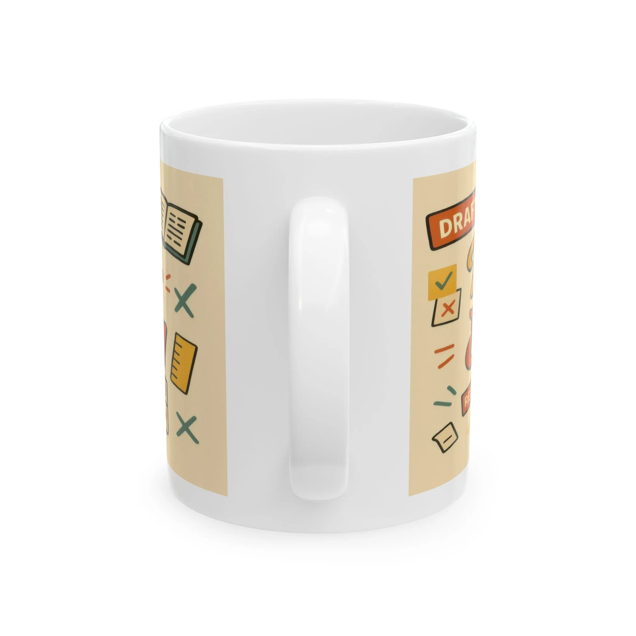 Perfection is Exhausting Mug, Funny Coffee Cup, Ideal Gift for Students, Stress Relief, Home Office, Gifts for Graduates - Image 3