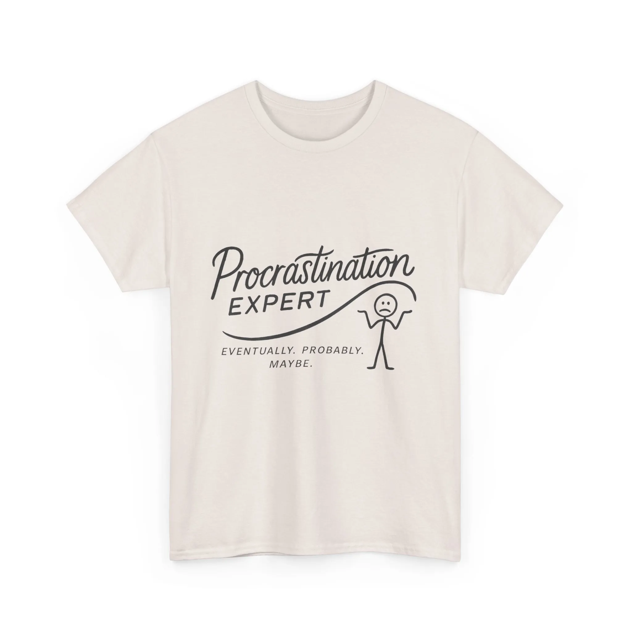 Procrastination Expert Men's Tee, Funny Shirt for Slackers, Gift for Students, Men's Comfortable Casual Wear, Laughs for Every Occasion - Image 24