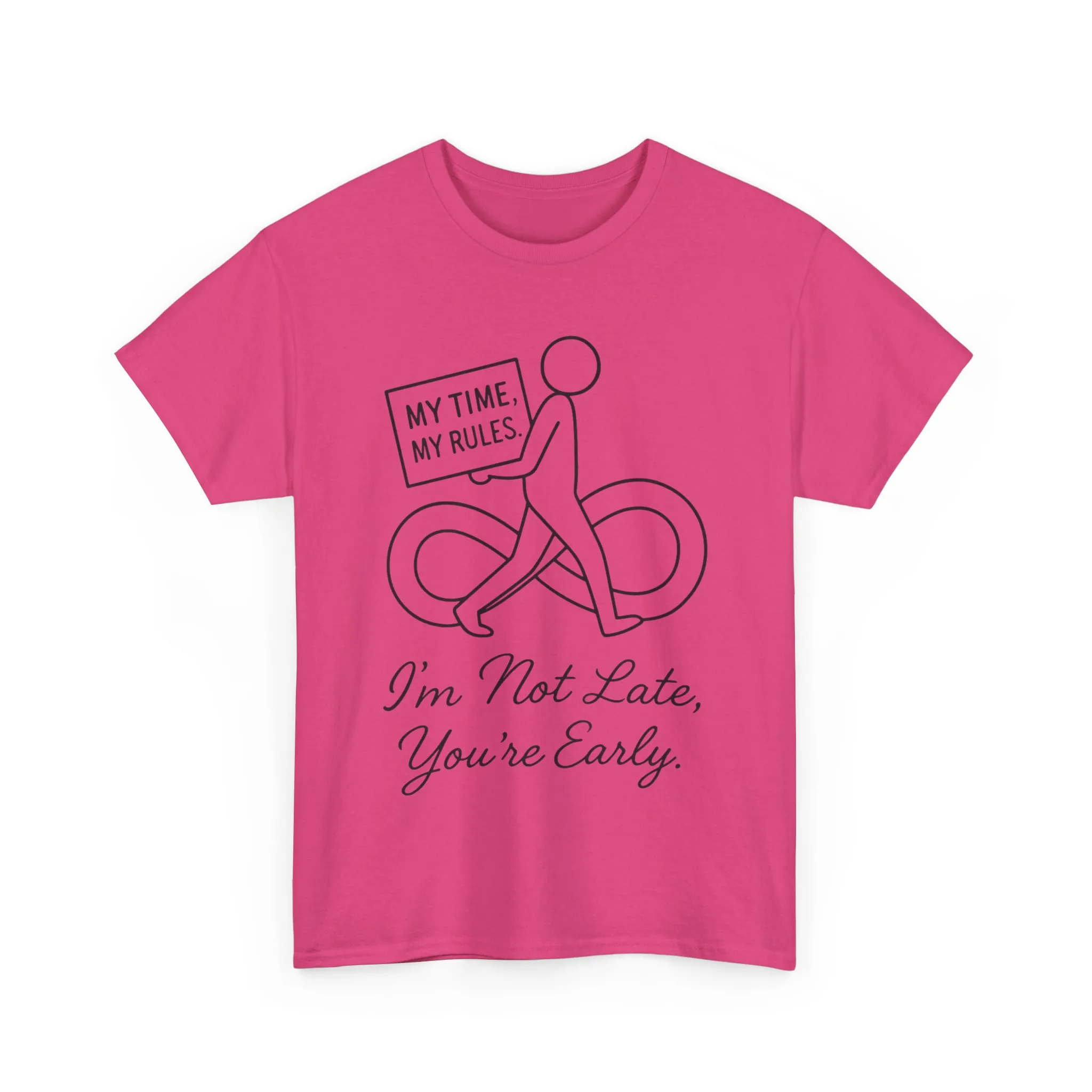My Time My Rules Women's Heavy Cotton Tee, Funny T-Shirt, Casual Wear, women empowerment tee, confident woman shirt, self love t shirt - Image 27