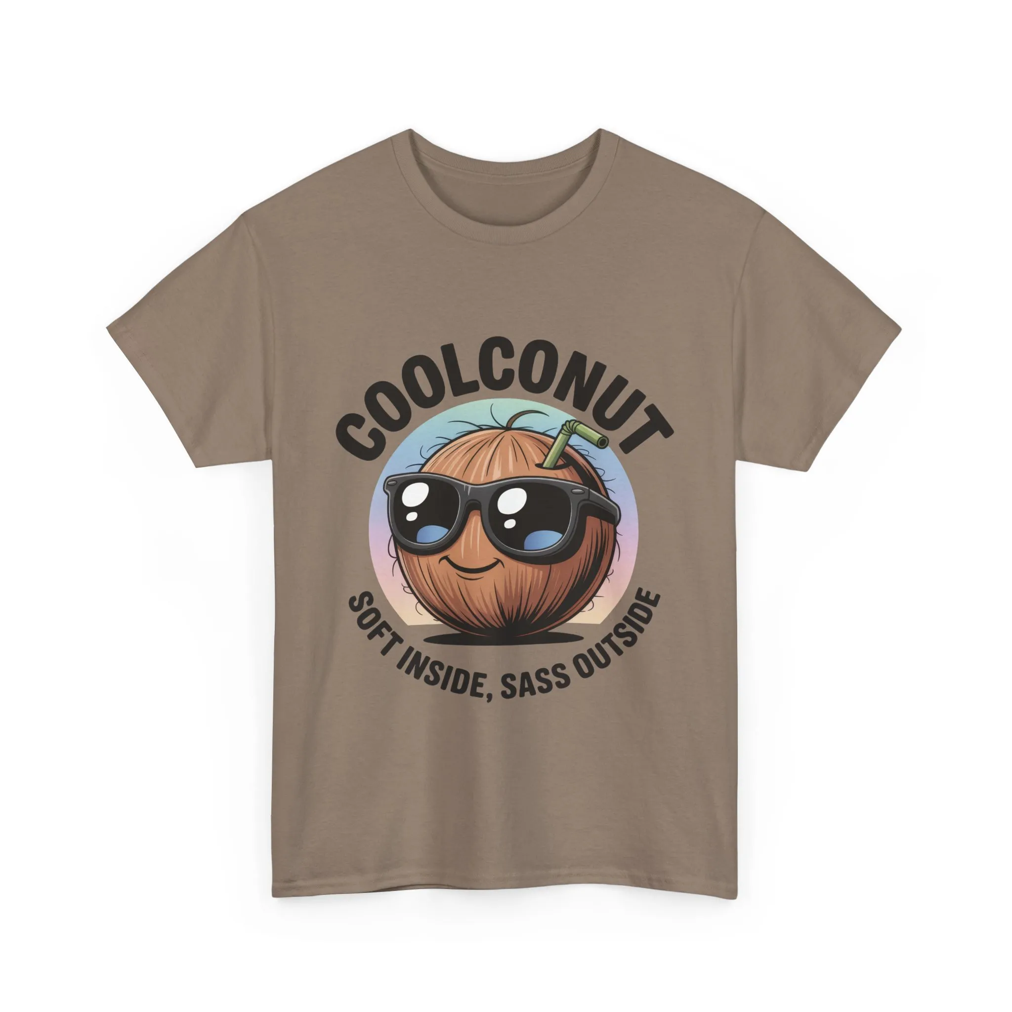 Coolconut Graphic Men's Tee, Soft Inside Sass Outside, Men's T-Shirt for Beach Lovers, Men's Fun Gift, Summer Vibes, Humor Apparel - Image 15