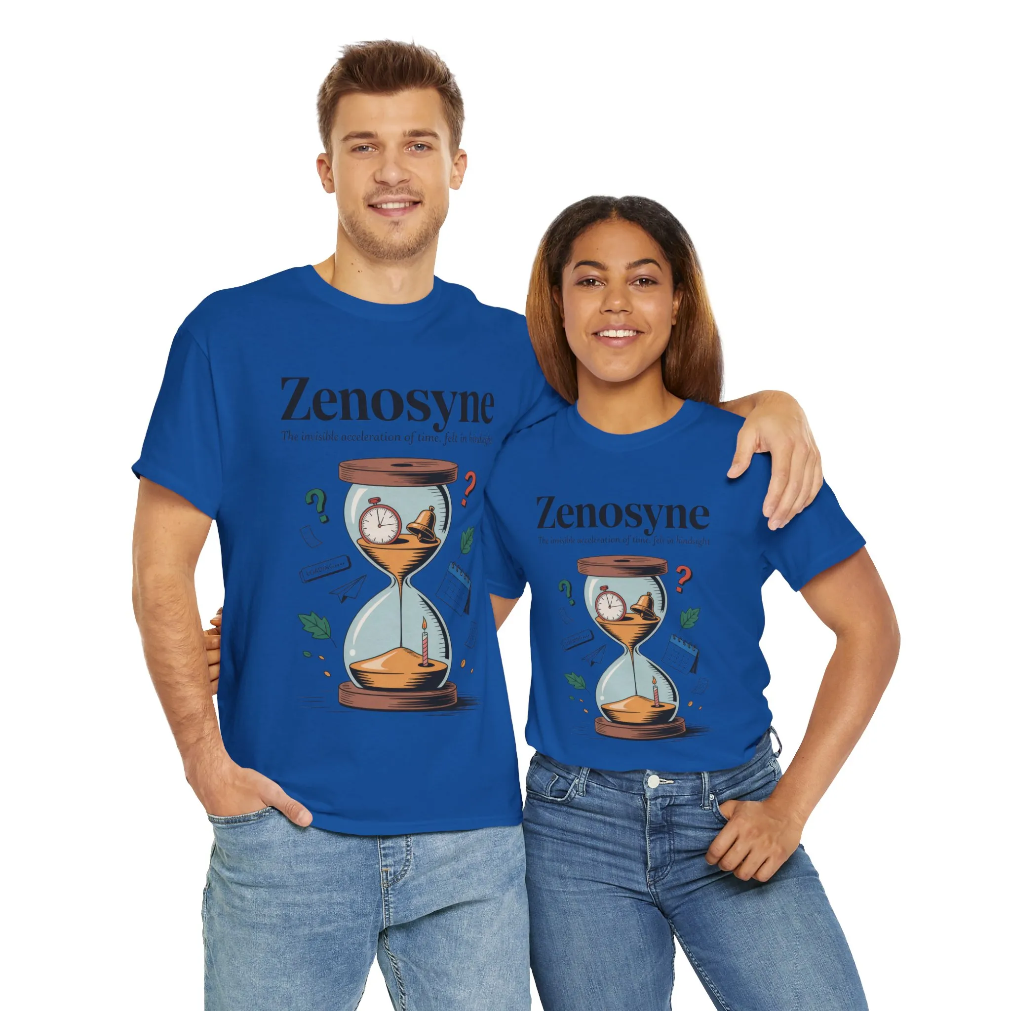 Zenosyne Unisex Heavy Cotton Tee, Aesthetic Word Tee, existential tee, Emotional Word Tee, Moody Graphic Tee, Philosophical Tee - Image 17
