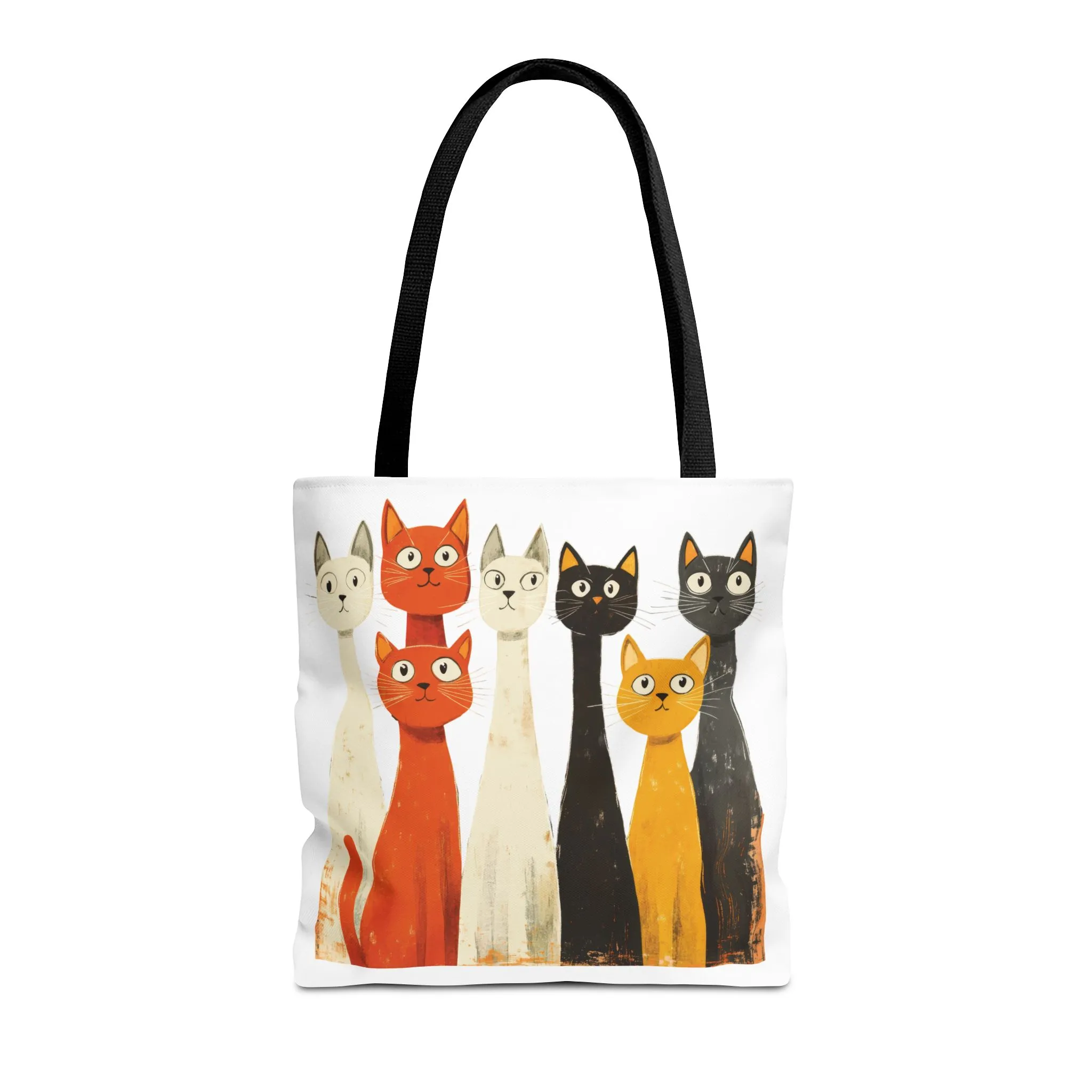 Playful Cat Design Tote Bag – Perfect for Animal Lovers - Image 9
