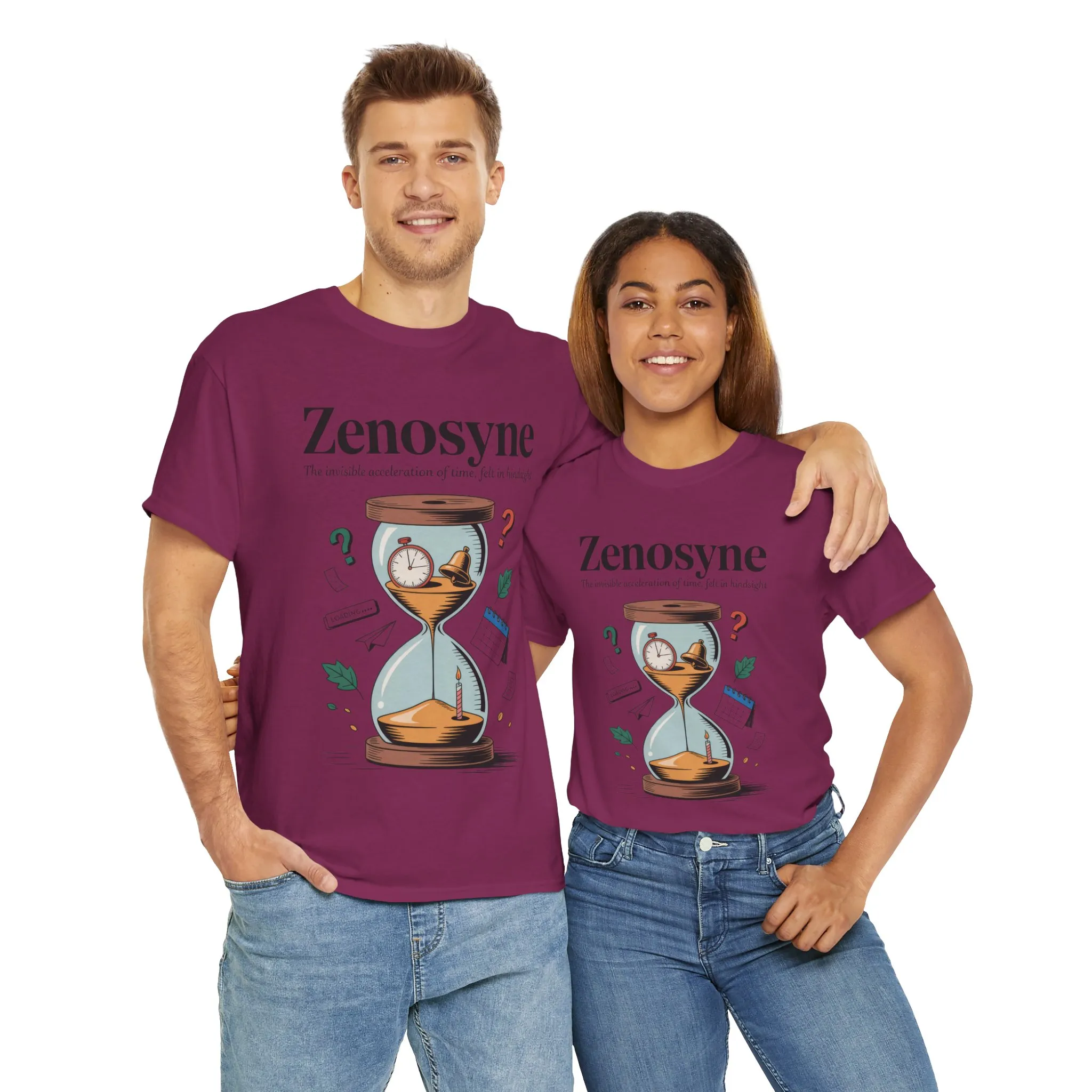 Zenosyne Unisex Heavy Cotton Tee, Aesthetic Word Tee, existential tee, Emotional Word Tee, Moody Graphic Tee, Philosophical Tee - Image 26