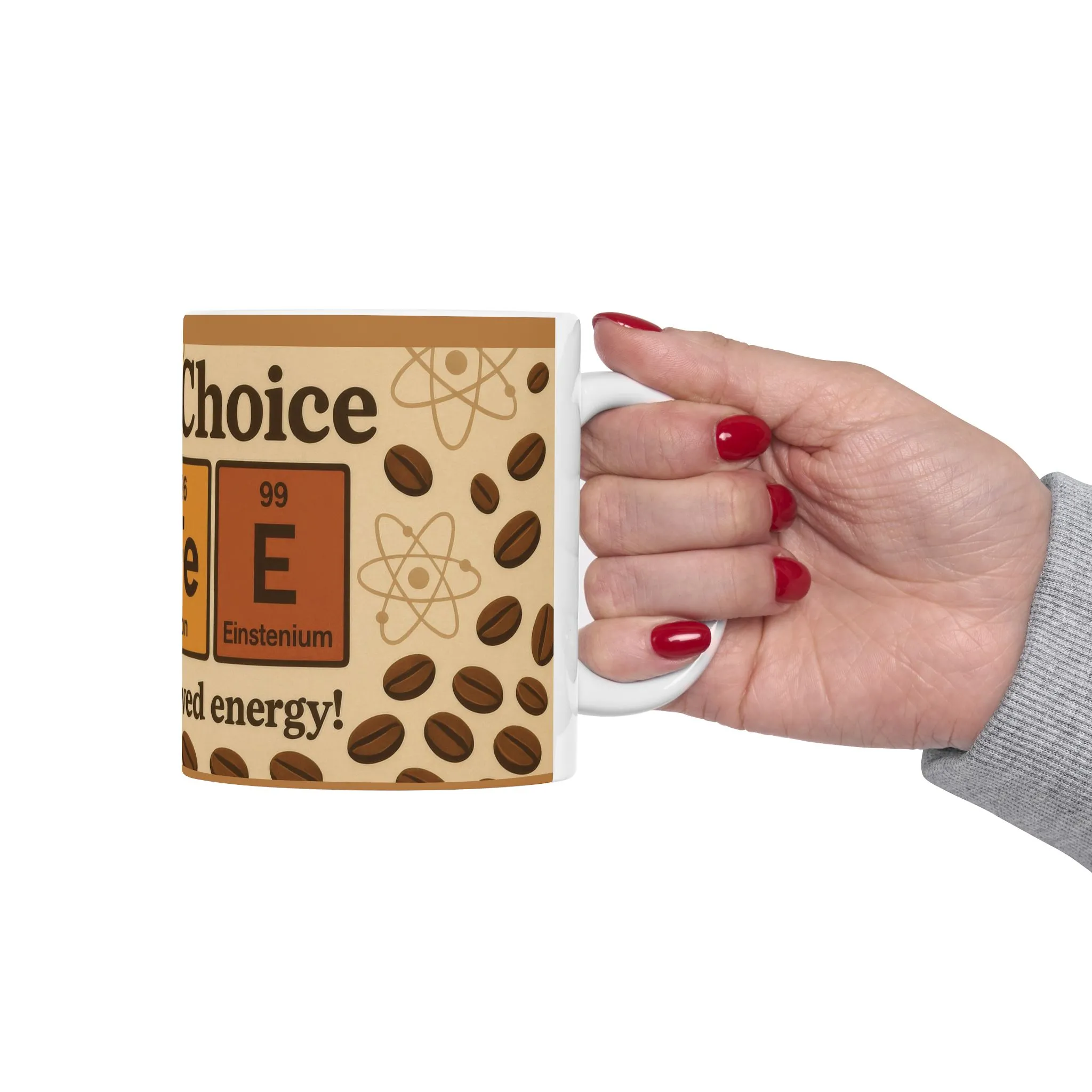 Chemist’s Choice Coffee Mug, Funny Periodic Table Gift for Science Lovers, Caffeine Addict Mug, Nerdy Science Coffee Cup, Geek Gift Idea - Image 8