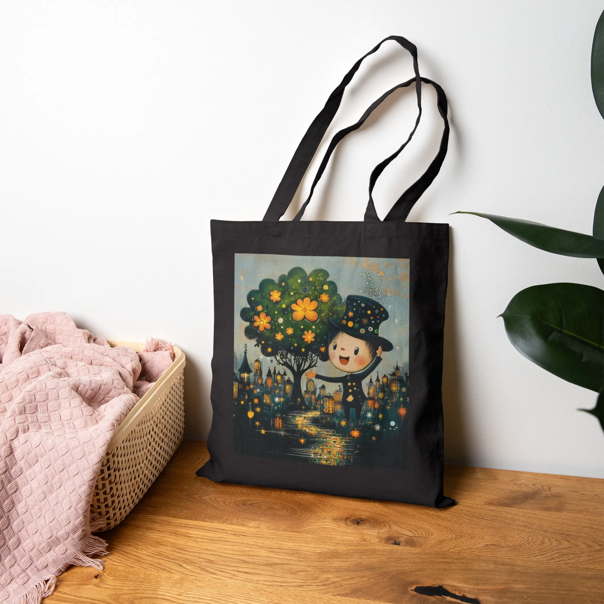 Eco-Friendly Cotton Canvas Tote Bag, Cute Gift for Nature Lovers, Beach Bag, Shopping Tote, Earth Day Accessory, Reusable Bag - Image 10