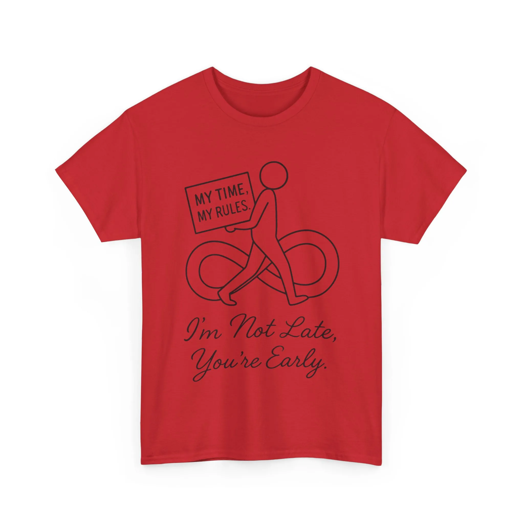 My Time My Rules Women's Heavy Cotton Tee, Funny T-Shirt, Casual Wear, women empowerment tee, confident woman shirt, self love t shirt - Image 30