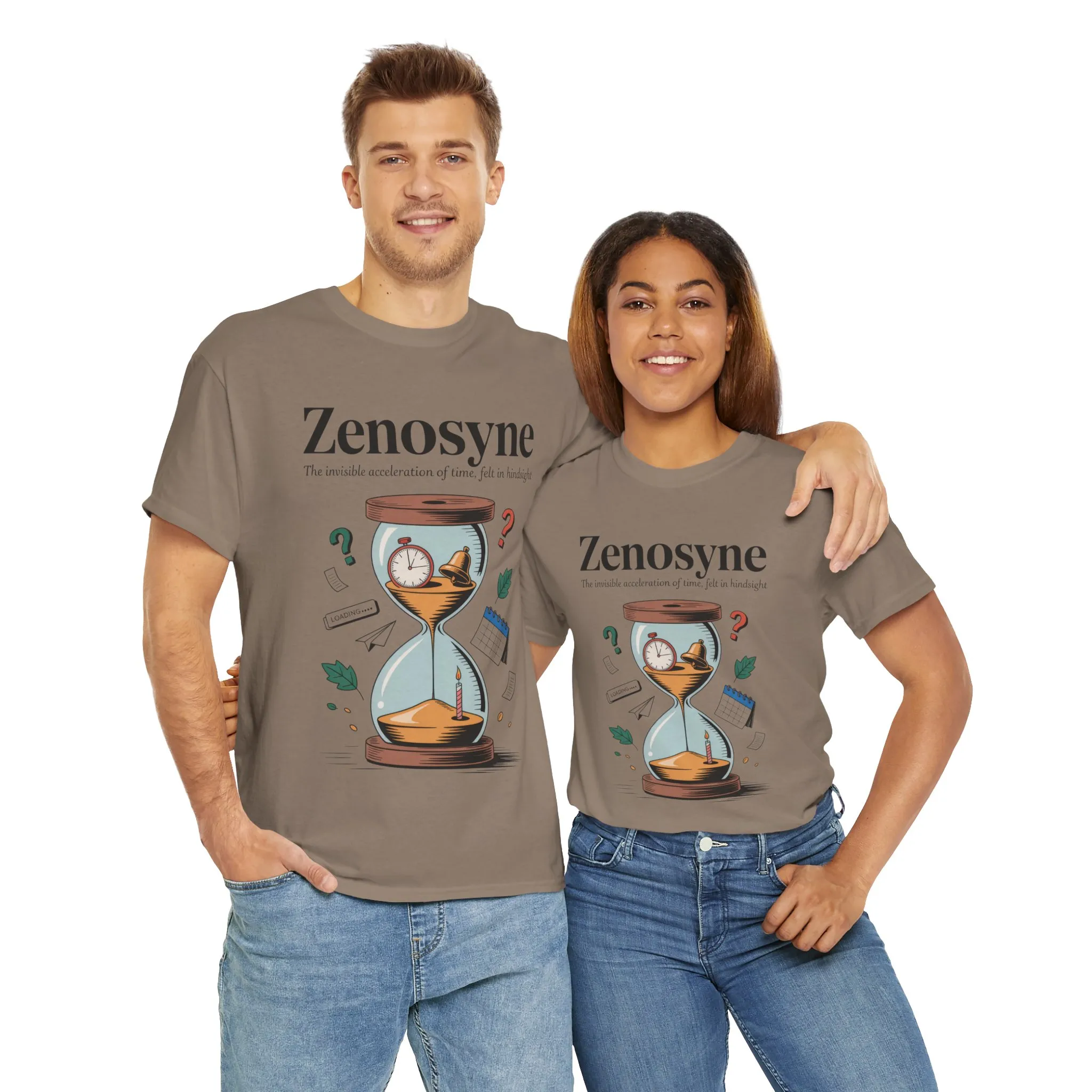 Zenosyne Unisex Heavy Cotton Tee, Aesthetic Word Tee, existential tee, Emotional Word Tee, Moody Graphic Tee, Philosophical Tee - Image 10