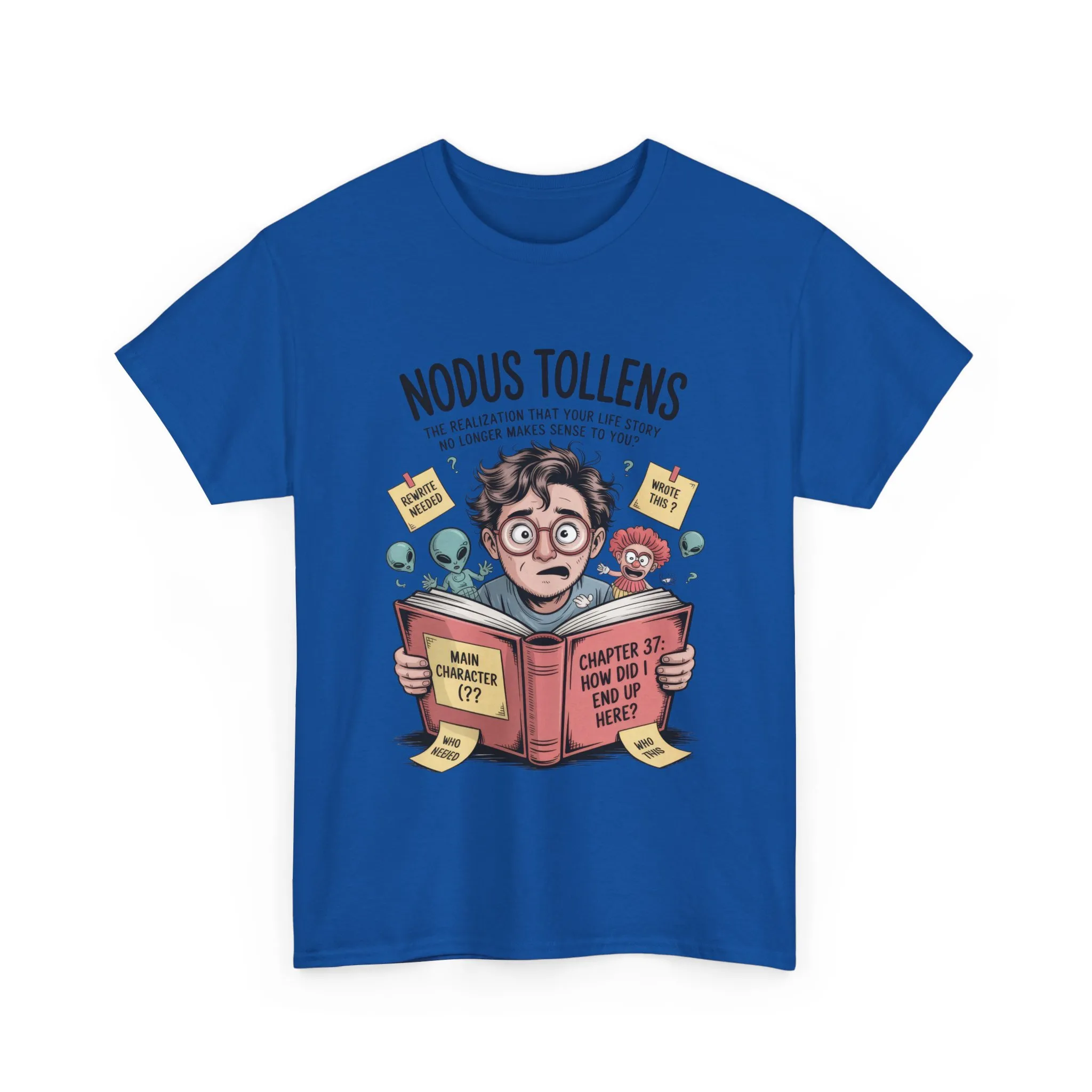 Nodus Tollens Men's T-Shirt, Men's Heavy Cotton Shirt, Latin Words, Moods & Modes, Self-Awareness, Quirky Humor Shirt - Image 21