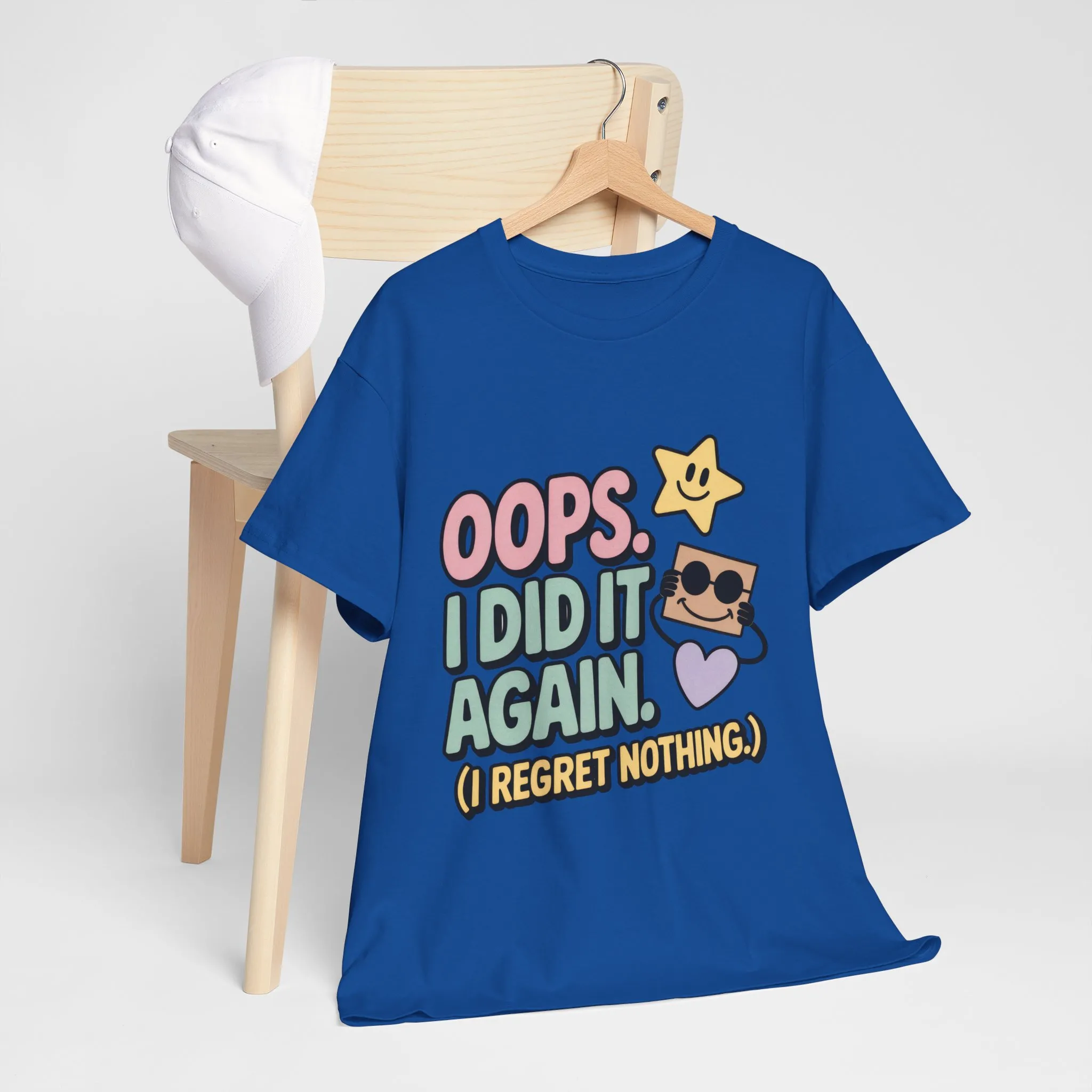 Retro Graphic Tee, Oops I Did It Again Shirt, Funny Women's T-shirt, Casual Statement Wear, Positive Message Women's T-Shirt - Image 21