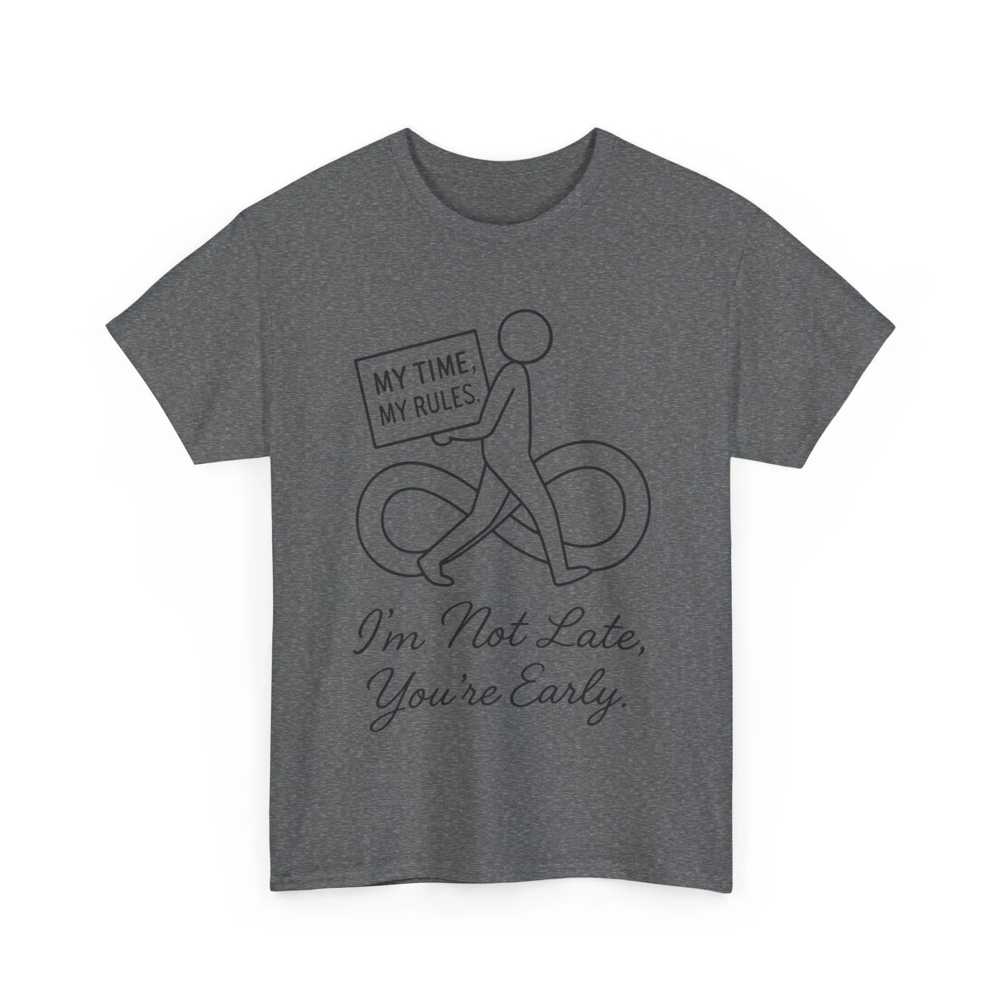 My Time My Rules Women's Heavy Cotton Tee, Funny T-Shirt, Casual Wear, women empowerment tee, confident woman shirt, self love t shirt - Image 15