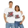 No Drama Unisex Heavy Cotton Tee, Casual Shirt, Gift for Friends, Relaxed Fit, Comfort Wear, Everyday Style