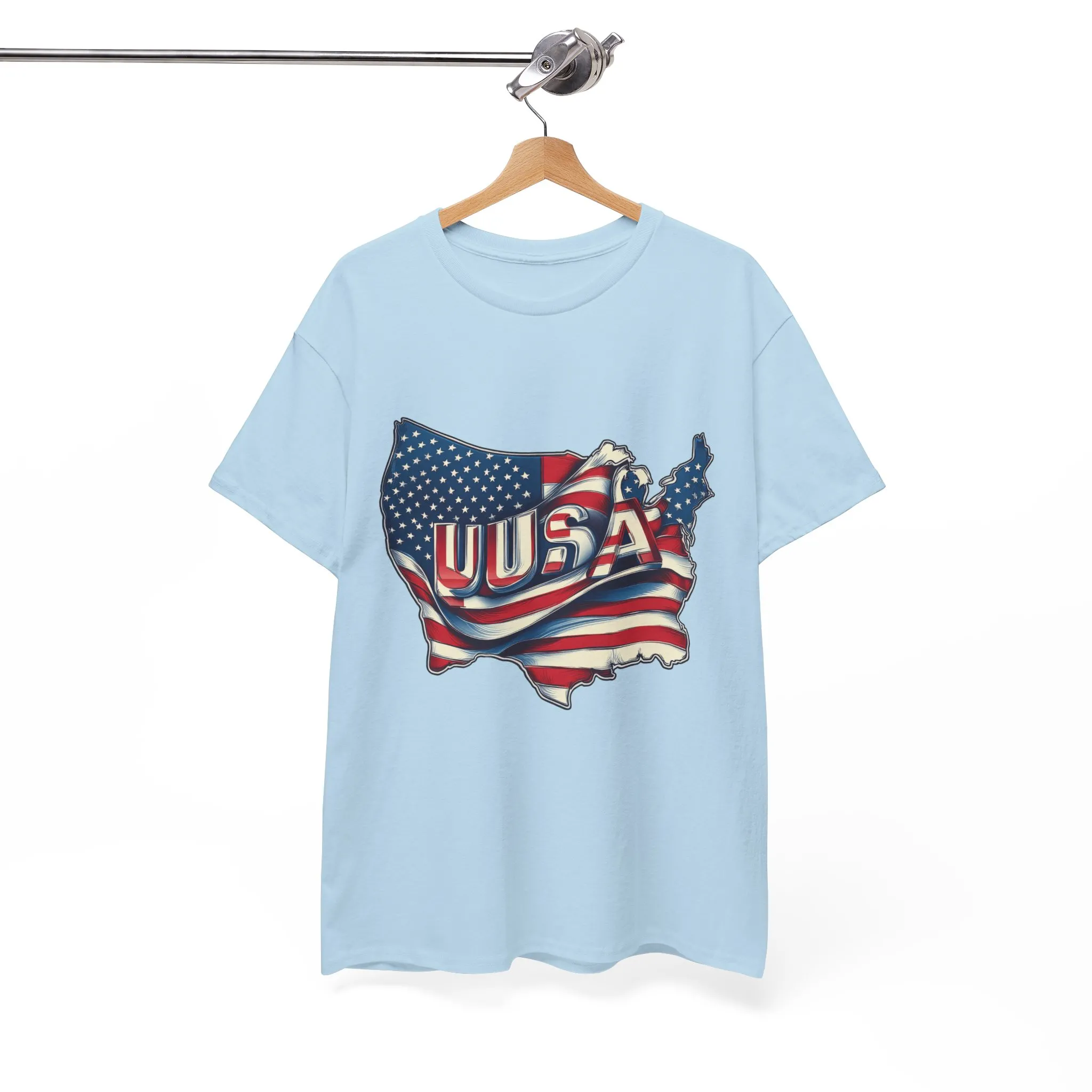 Patriotic Unisex Tee, USA Flag Design, Perfect for Independence Day, 4th of July, Gifts, Casual Wear, Festival - Image 17
