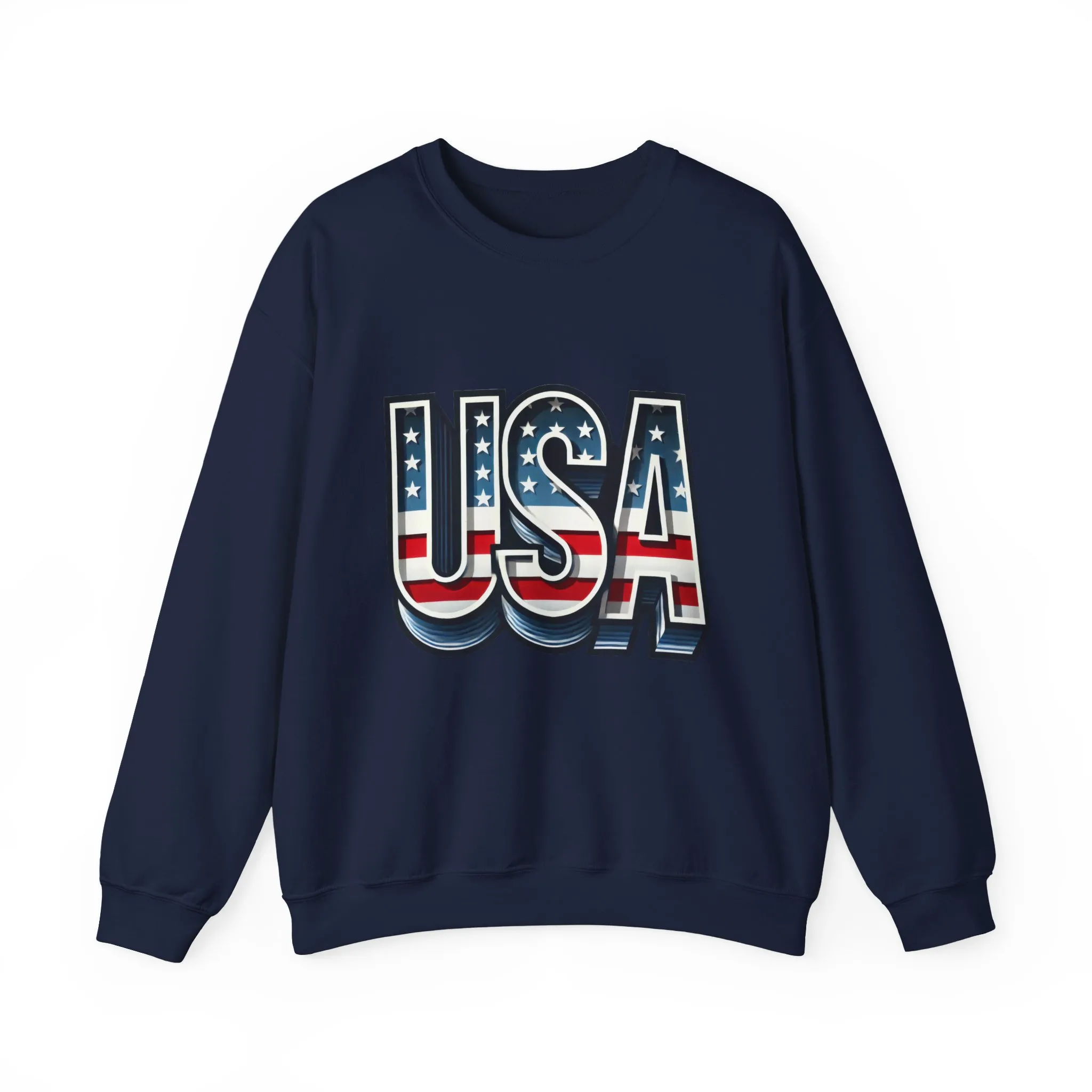 USA Patriotic Crewneck Sweatshirt for All Seasons, Cozy Sweatshirt for Independence Day, Casual Wear, Gift for Friends and Family - Image 19