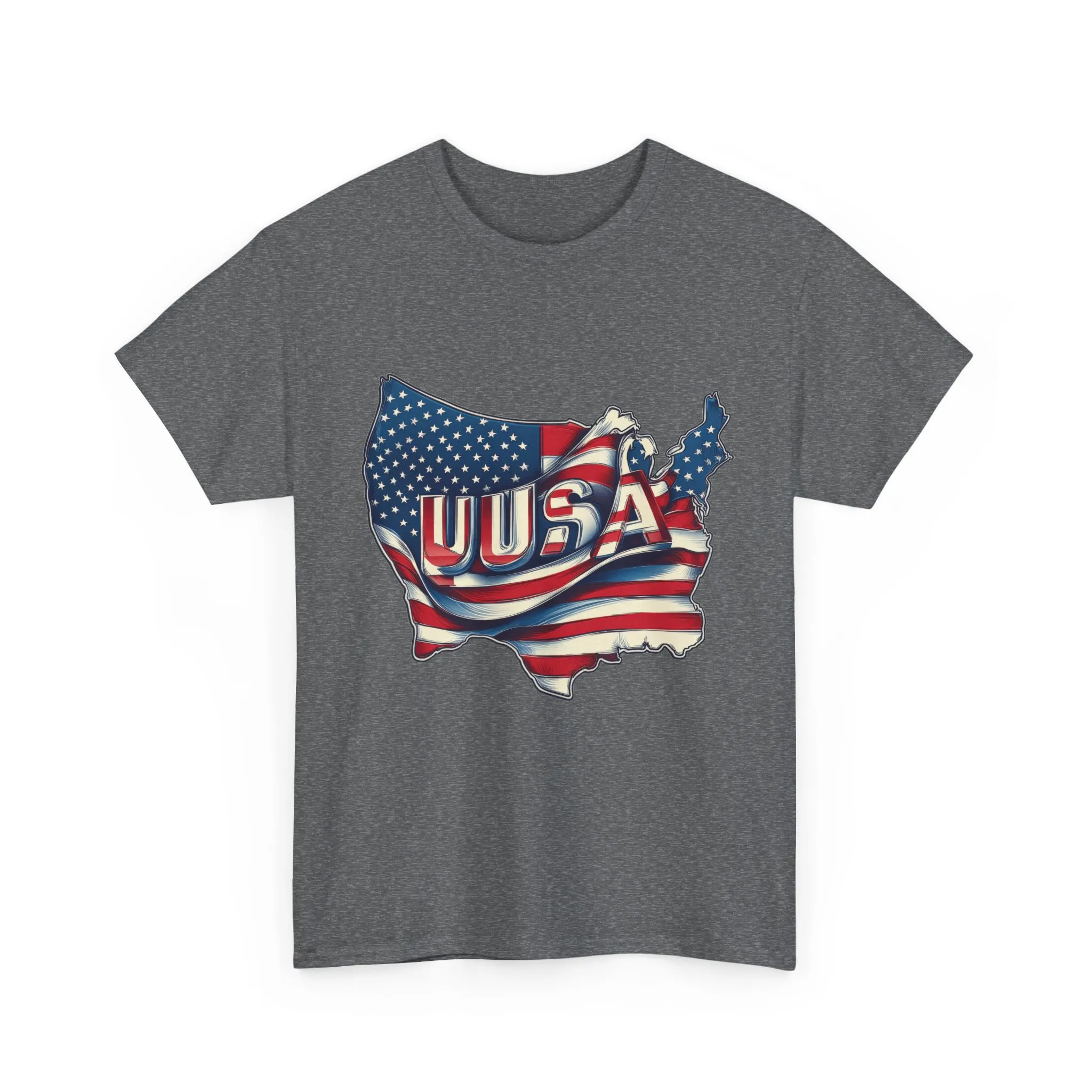 Patriotic Unisex Tee, USA Flag Design, Perfect for Independence Day, 4th of July, Gifts, Casual Wear, Festival - Image 10