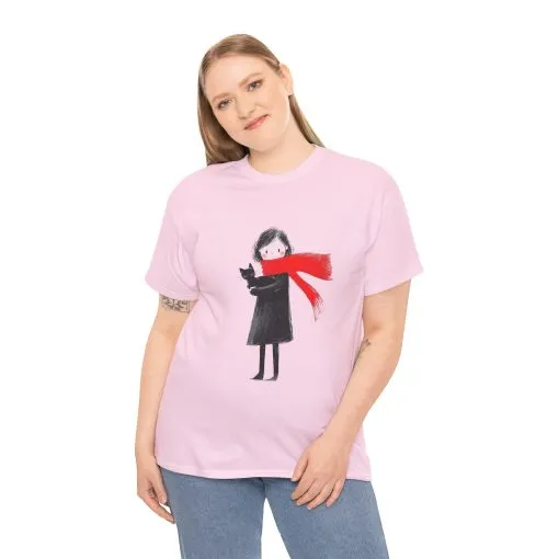 Cozy Cat Lover Tee, Unisex Cotton T-Shirt for Cat Owners, Gift for Pet Lovers, Cute Animal Apparel, Perfect for All Occasions - Image 16