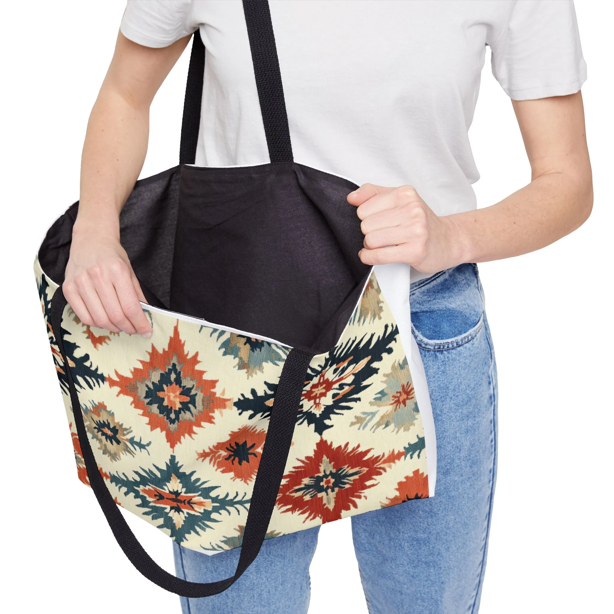 Stylish Weekender Tote Bag for Travel, Beach, Gym and Shopping, Perfect for Vacations, Gift for Her - Image 2