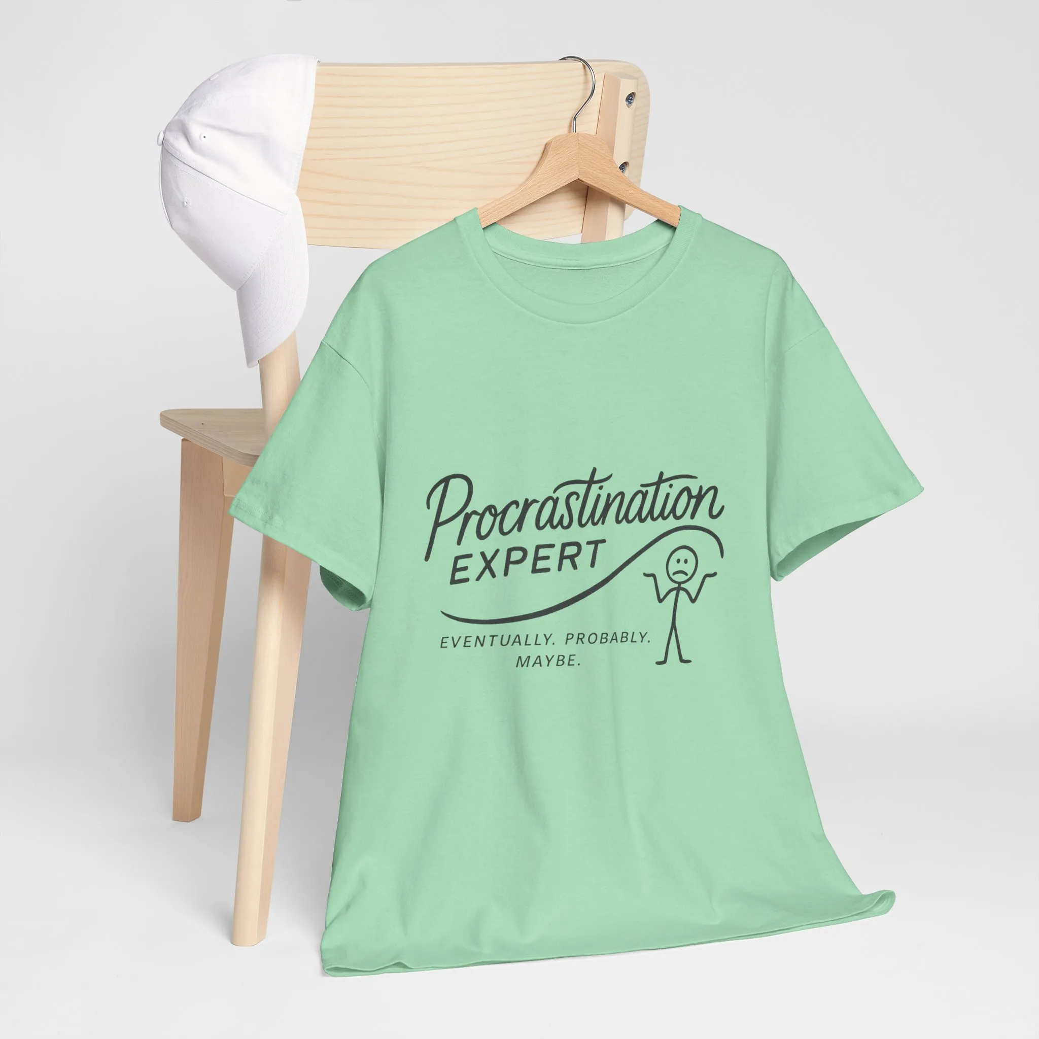 Procrastination Expert Men's Tee, Funny Shirt for Slackers, Gift for Students, Men's Comfortable Casual Wear, Laughs for Every Occasion - Image 10