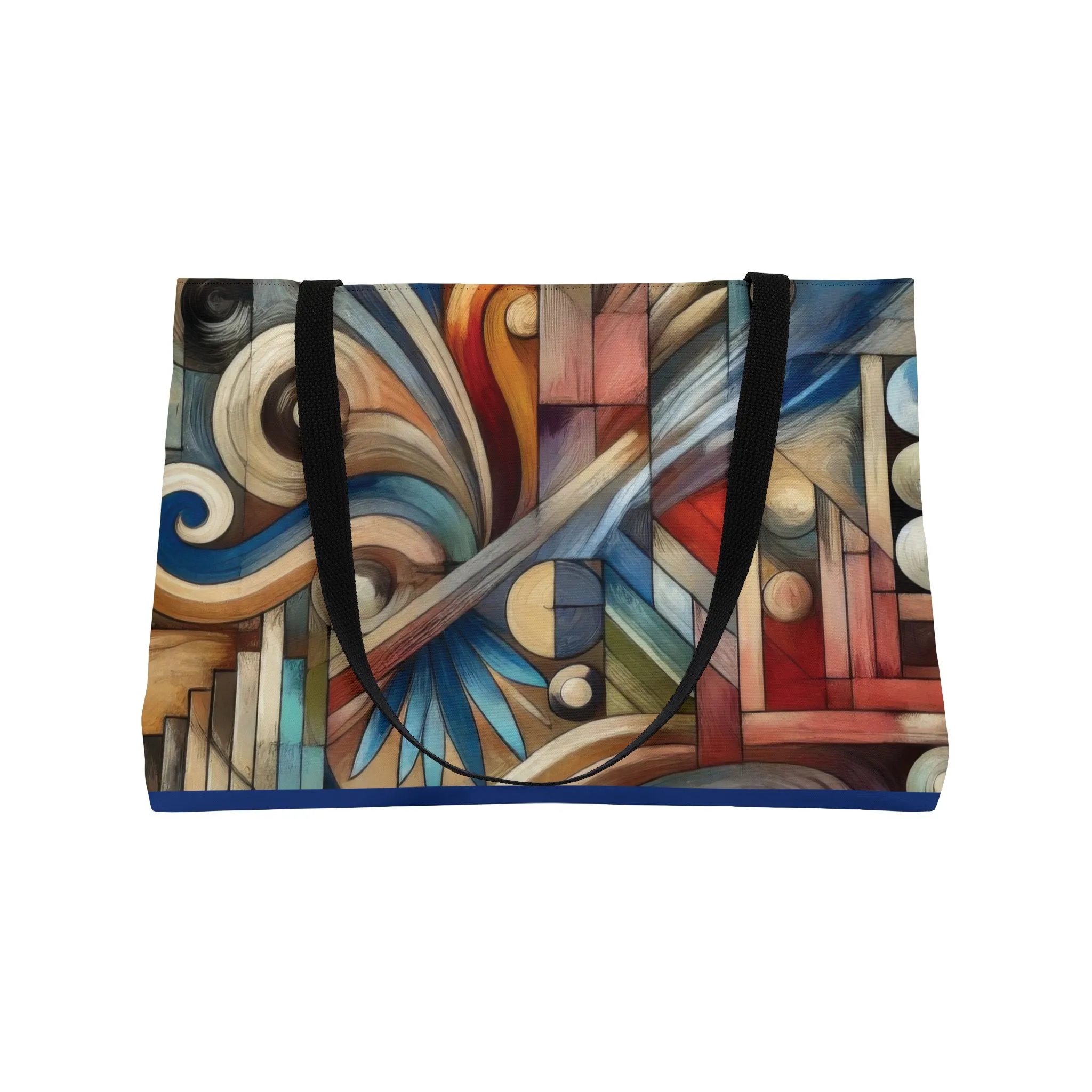 Artistic Weekender Tote Bag, Colorful Travel Bag, Stylish Beach Tote, Large Shopping Bag, Perfect for Gifts, Essentials Carryall, beach bag - Image 3