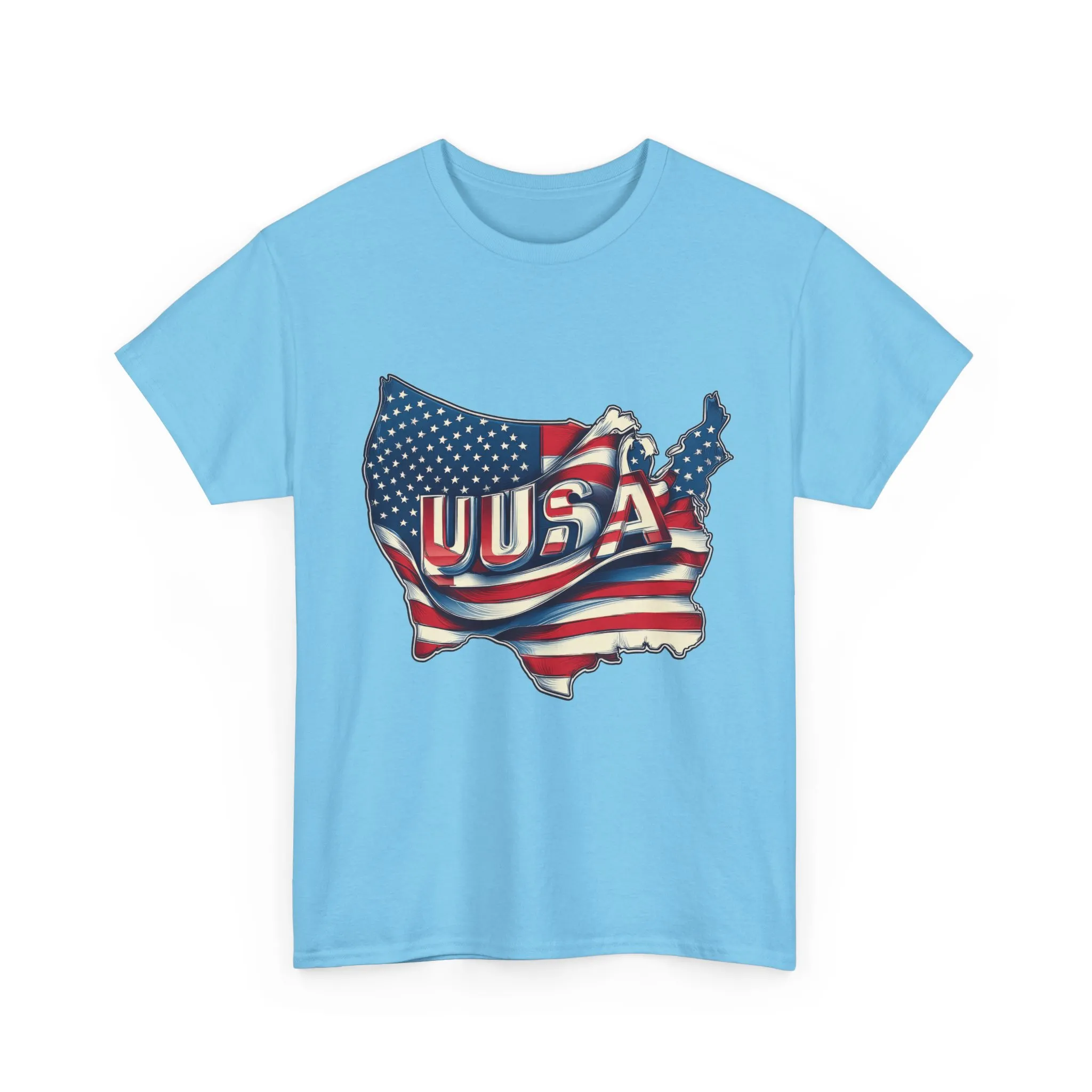 Patriotic Unisex Tee, USA Flag Design, Perfect for Independence Day, 4th of July, Gifts, Casual Wear, Festival - Image 13
