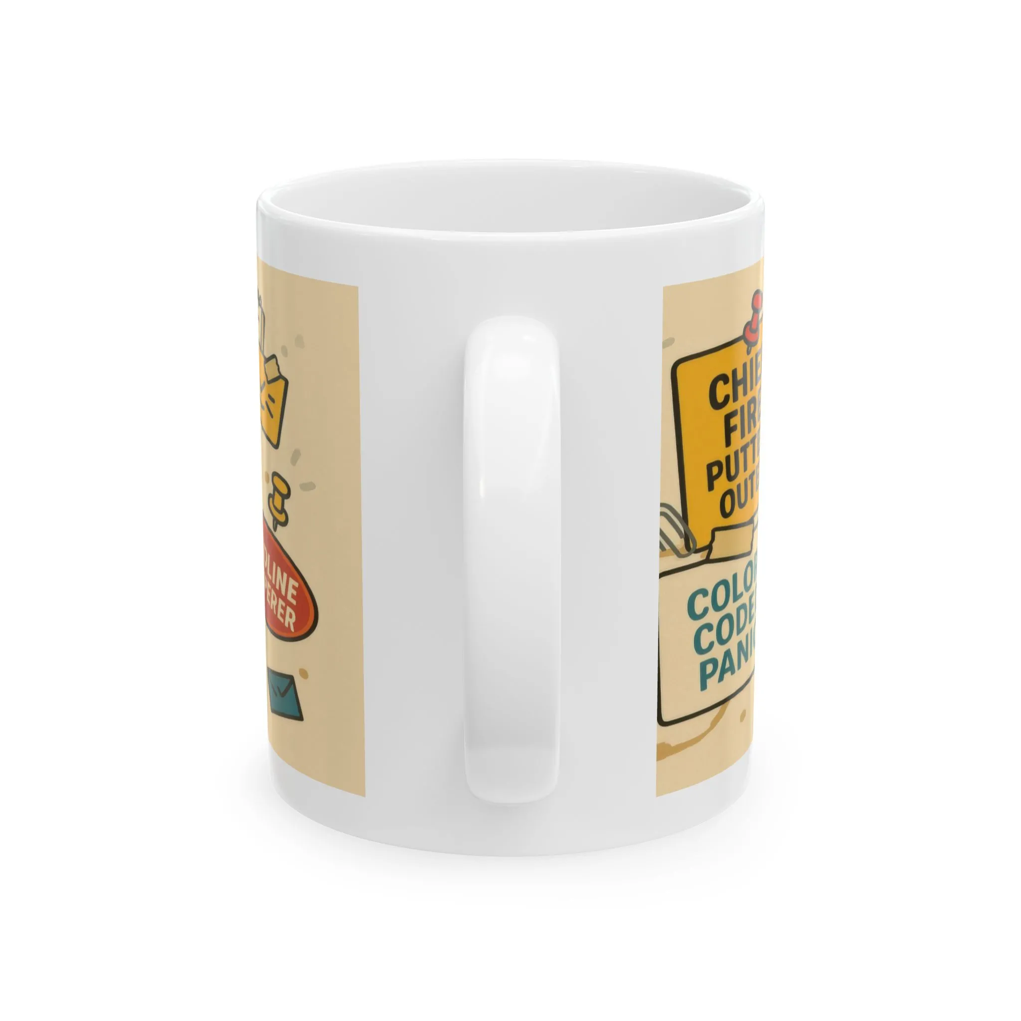 Chaos Coordinator Mug, Funny Coffee Cup for Office Workers, Perfectionists & Multitaskers, Office Humor, Coffee Lovers, Gift for Managers - Image 2