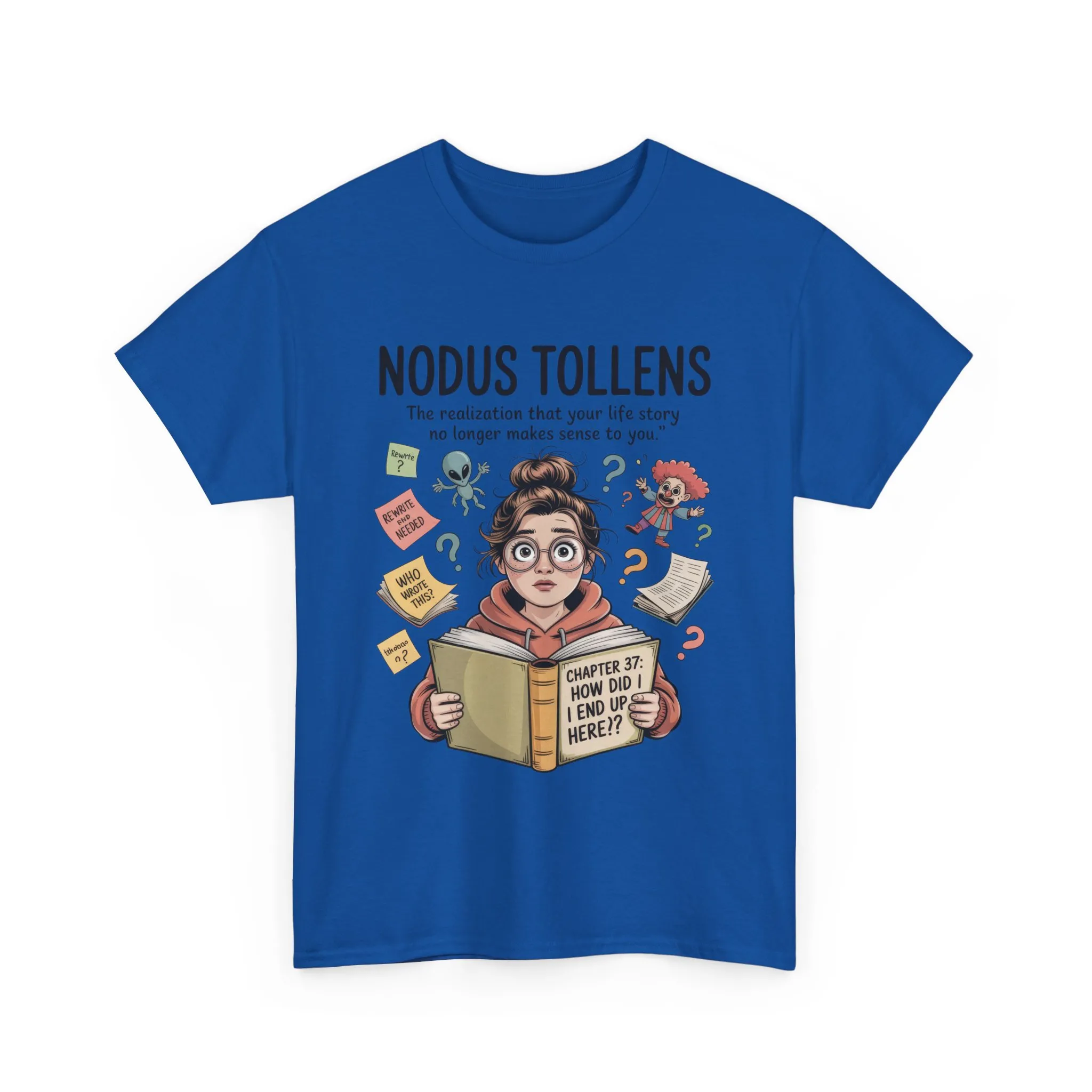 Nodus Tollens Tee, Women`s Heavy Cotton Shirt, Latin Words, Moods & Modes, Self-Awareness, Personal Development - Image 18