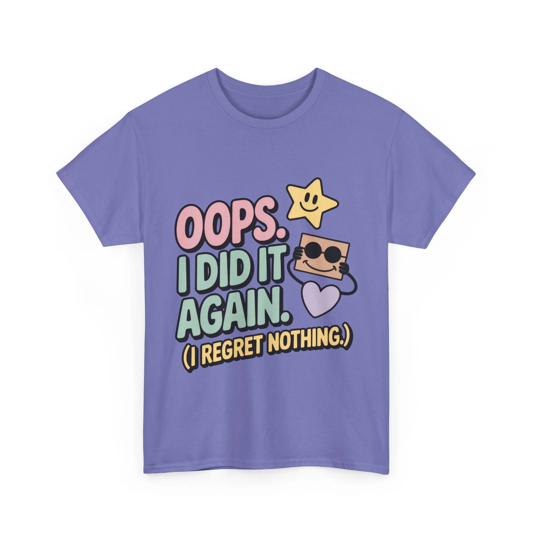 Retro Graphic Tee, Oops I Did It Again Shirt, Funny Women's T-shirt, Casual Statement Wear, Positive Message Women's T-Shirt - Image 6