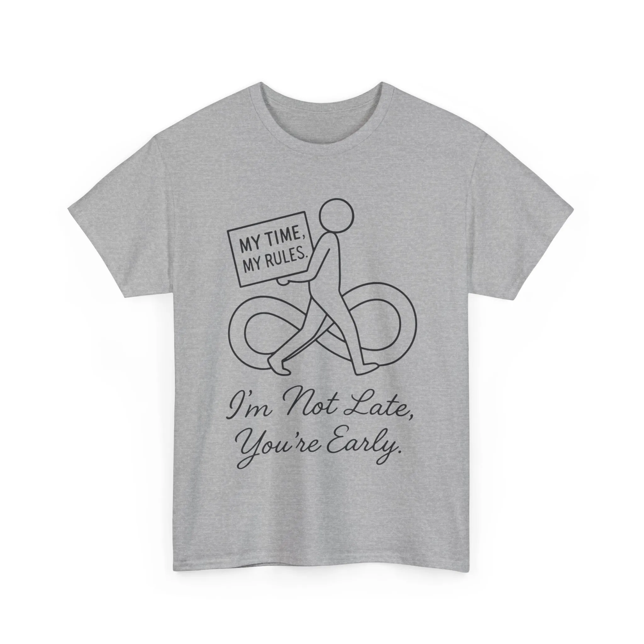 My Time My Rules Women's Heavy Cotton Tee, Funny T-Shirt, Casual Wear, women empowerment tee, confident woman shirt, self love t shirt - Image 9