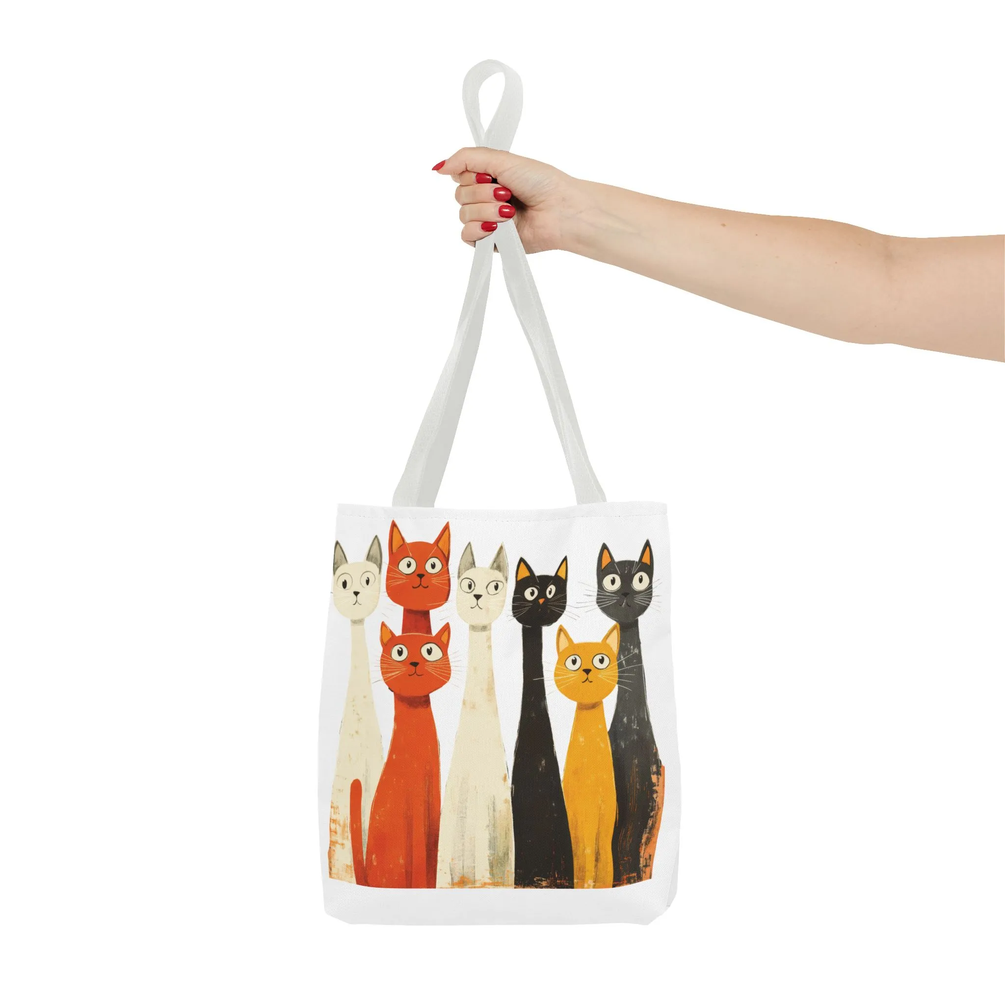 Playful Cat Design Tote Bag – Perfect for Animal Lovers - Image 28