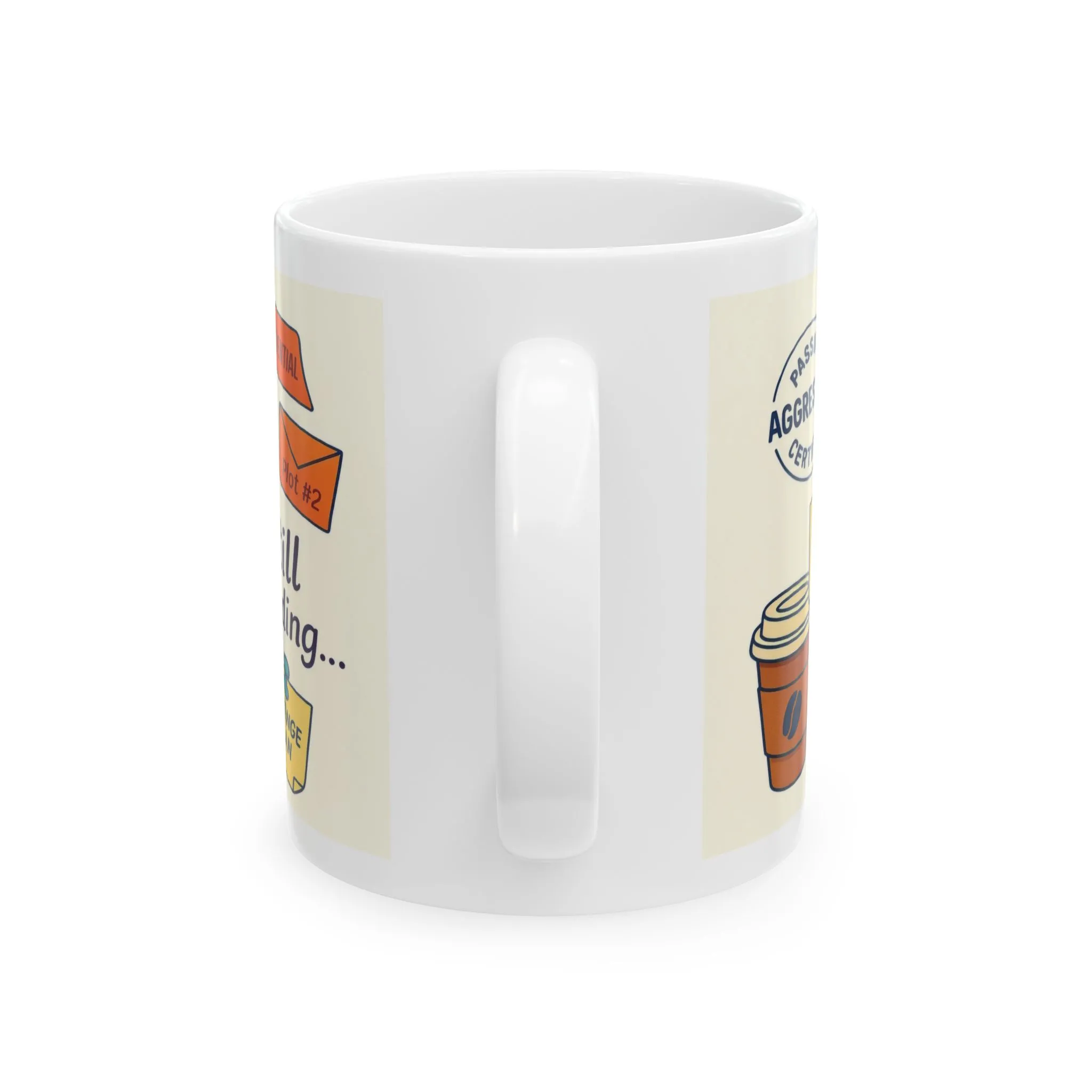 Funny Revenge Mug, Im Not Mad Just Plotting, Passive Aggressive Humor Coffee Cup, Sarcastic Office Gift, Funny Mug for Planning Lovers - Image 2