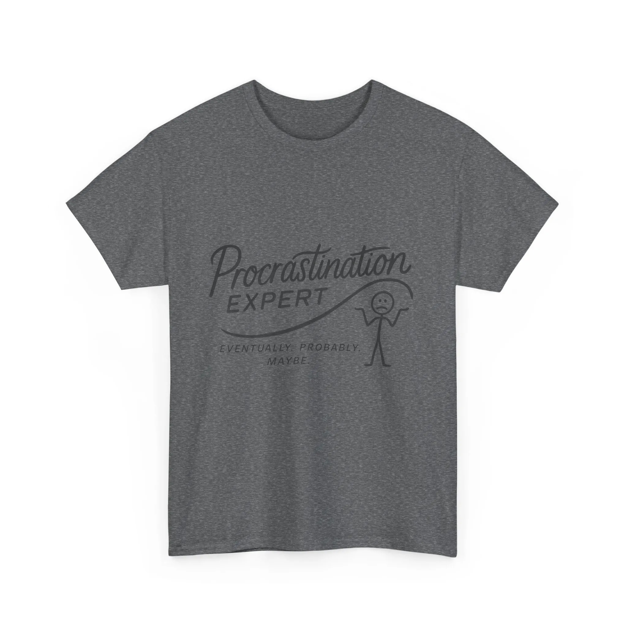 Procrastination Expert Men's Tee, Funny Shirt for Slackers, Gift for Students, Men's Comfortable Casual Wear, Laughs for Every Occasion - Image 15