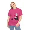 Cat Lover's Heavy Cotton Tee, Cute Cat Shirt, Pet Owner Gift, Animal Lover Apparel, Birthday Gift for Her, Women's Cotton T-Shirt, Cat Lover