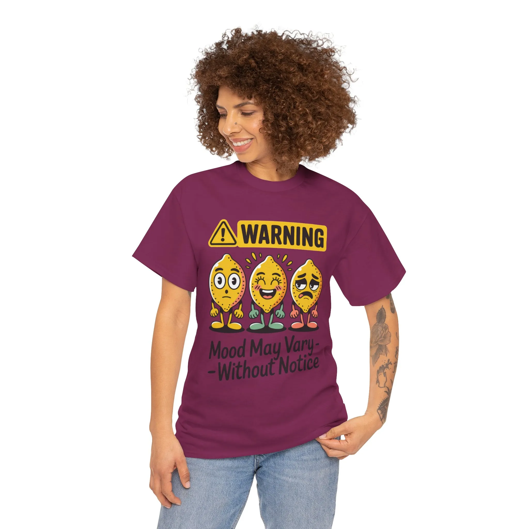 Mood Swing Women's T-shirt, Humorous Mood Warning Tee, Funny Cotton T-Shirt, Unisex Graphic Tee, Casual Wear, Gift for Friends - Image 35