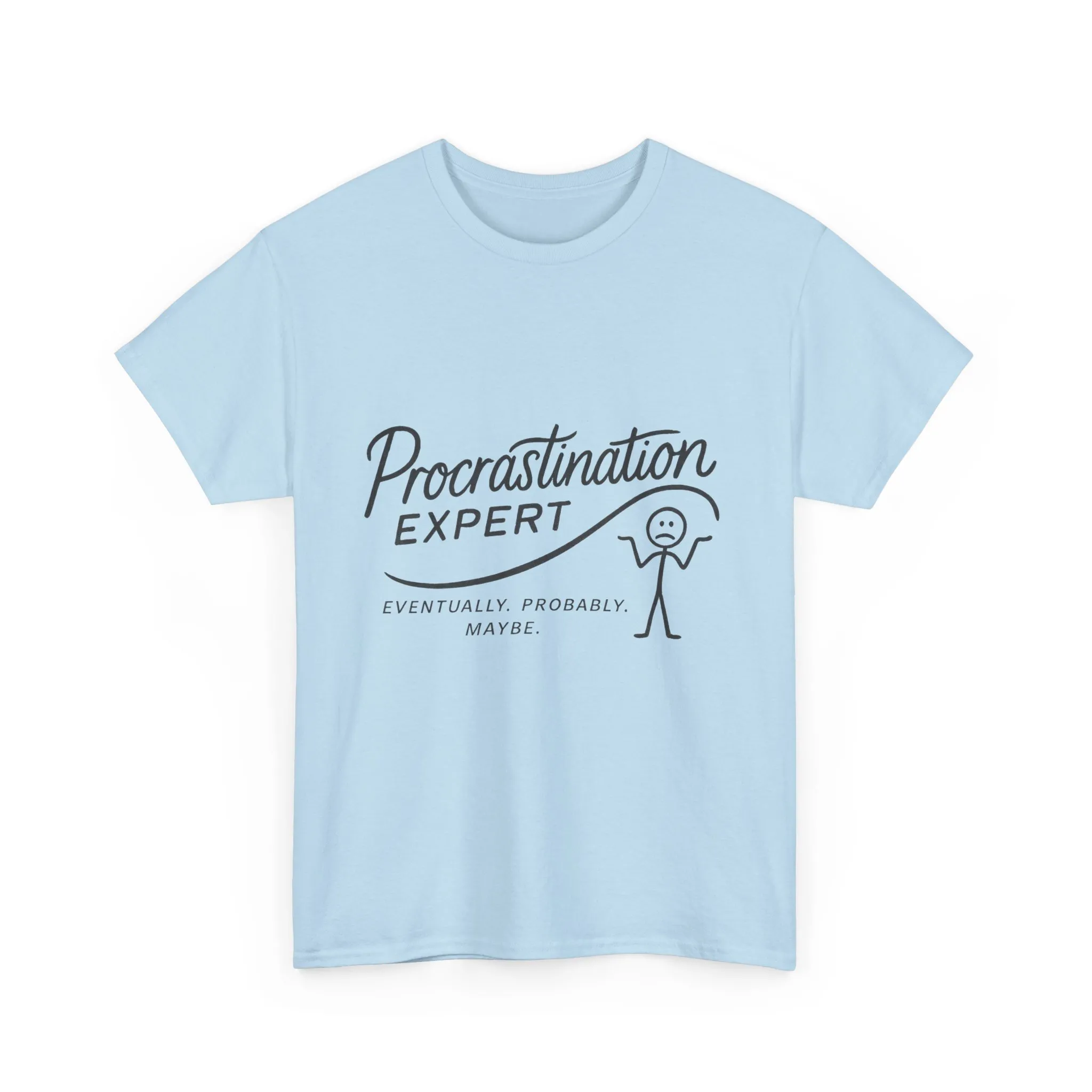 Procrastination Expert Men's Tee, Funny Shirt for Slackers, Gift for Students, Men's Comfortable Casual Wear, Laughs for Every Occasion - Image 19