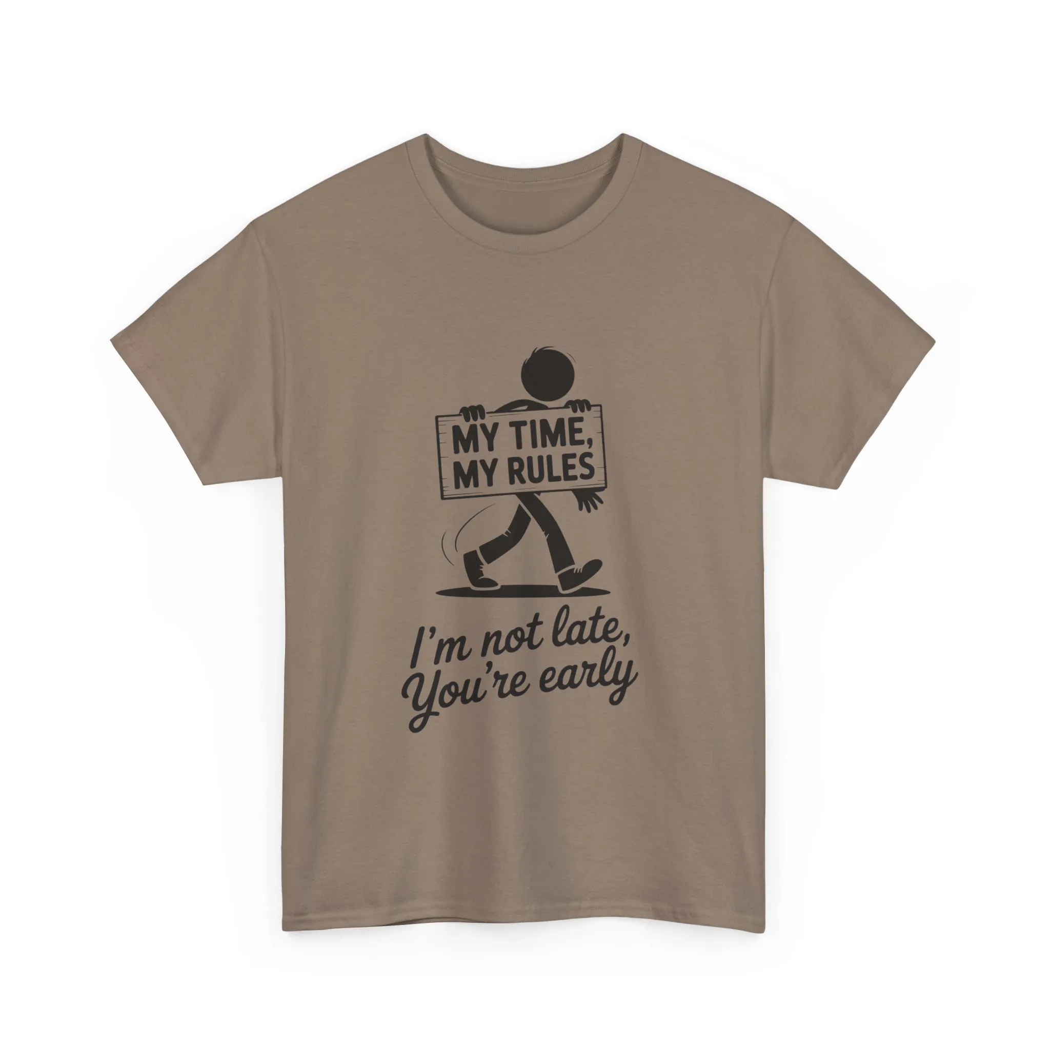 My Time My Rules Men's T-Shirt, Funny T-Shirt, Casual Wear, confident Men's shirt, self love t shirt, Time Management Humor, sassy quote tee - Image 12
