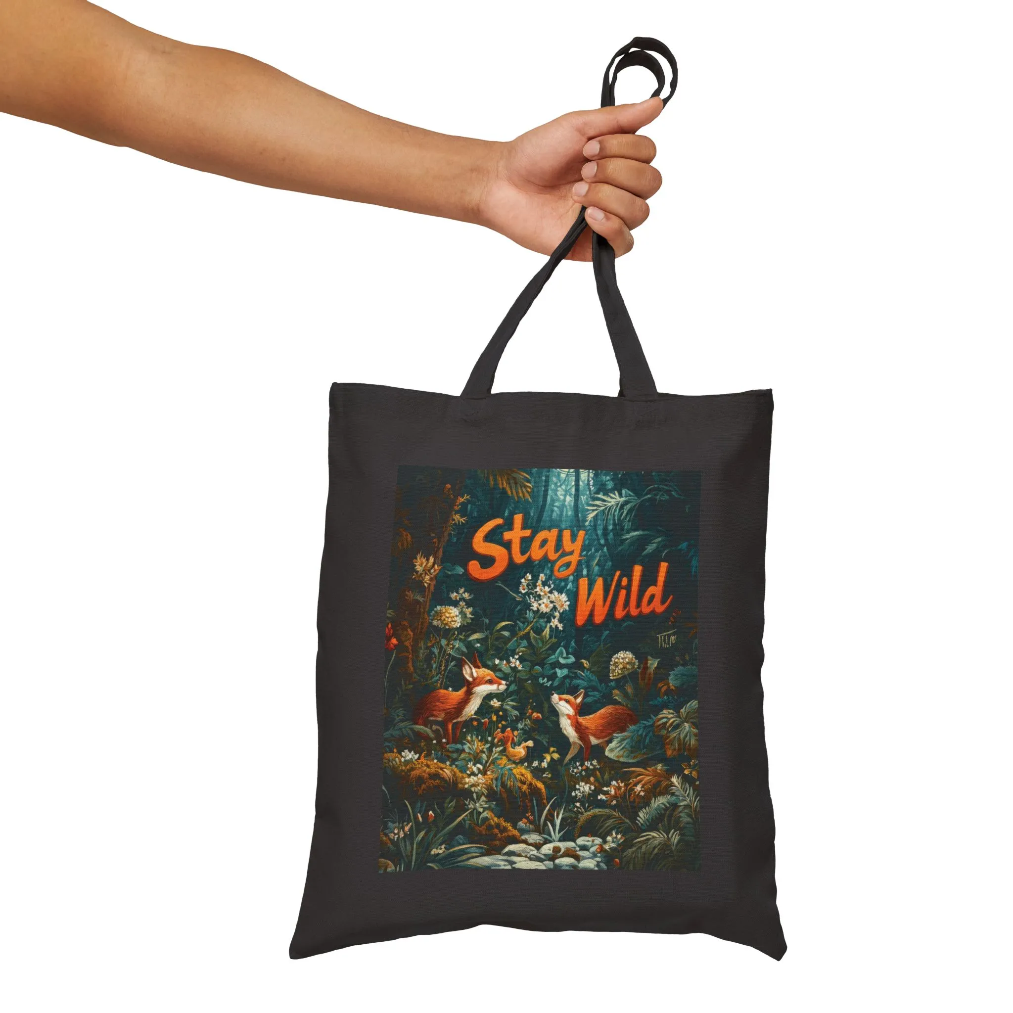 Stay Wild Tote Bag, Eco-Friendly Bag, Trendy Shopper, Nature Lover Gift, Summer Tote, Sustainable Fashion - Image 11