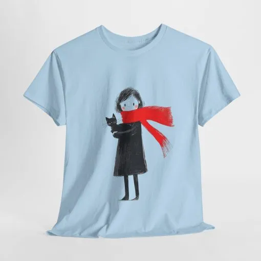 Cozy Cat Lover Tee, Unisex Cotton T-Shirt for Cat Owners, Gift for Pet Lovers, Cute Animal Apparel, Perfect for All Occasions - Image 13