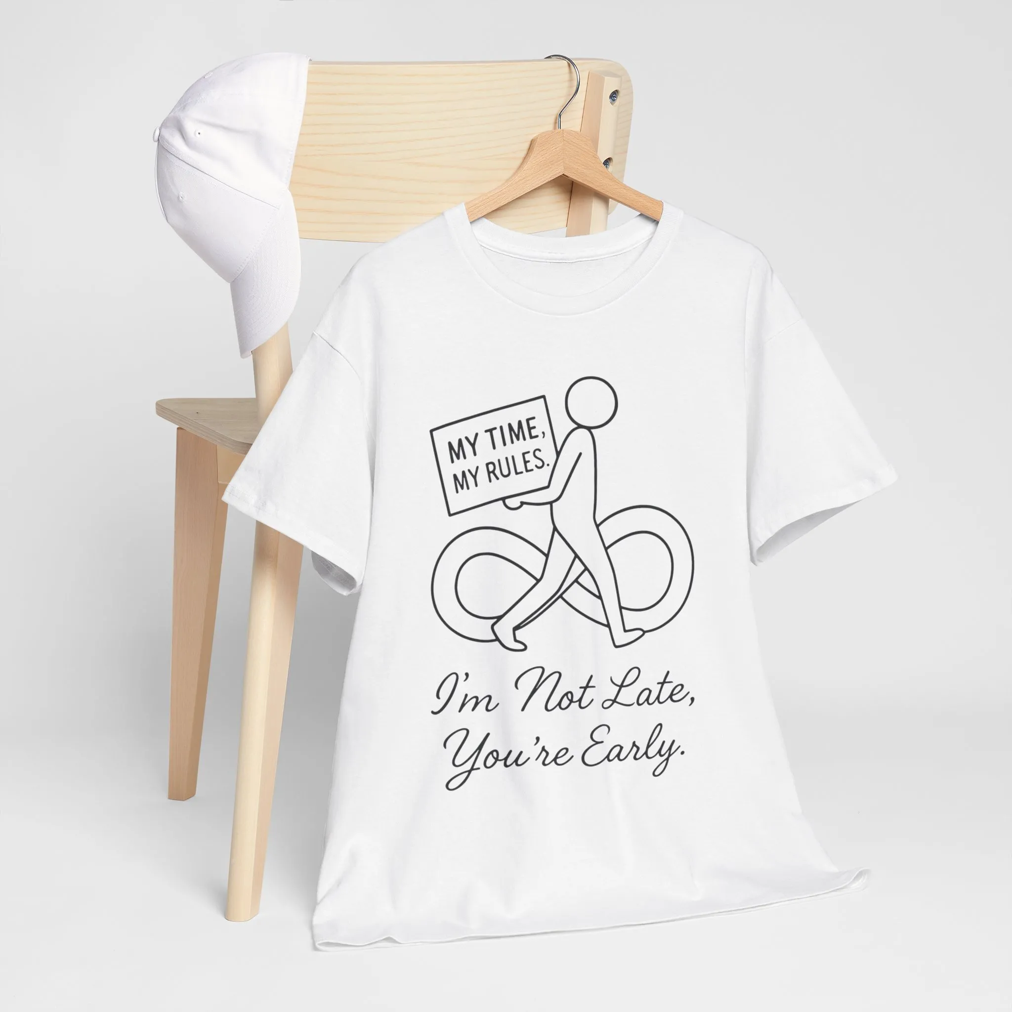 My Time My Rules Women's Heavy Cotton Tee, Funny T-Shirt, Casual Wear, women empowerment tee, confident woman shirt, self love t shirt - Image 6